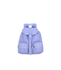 LeSportsac Lavender Nylon Backpack with Gray Trim Shop Unisex Bags and Purses – tagged  main image 3