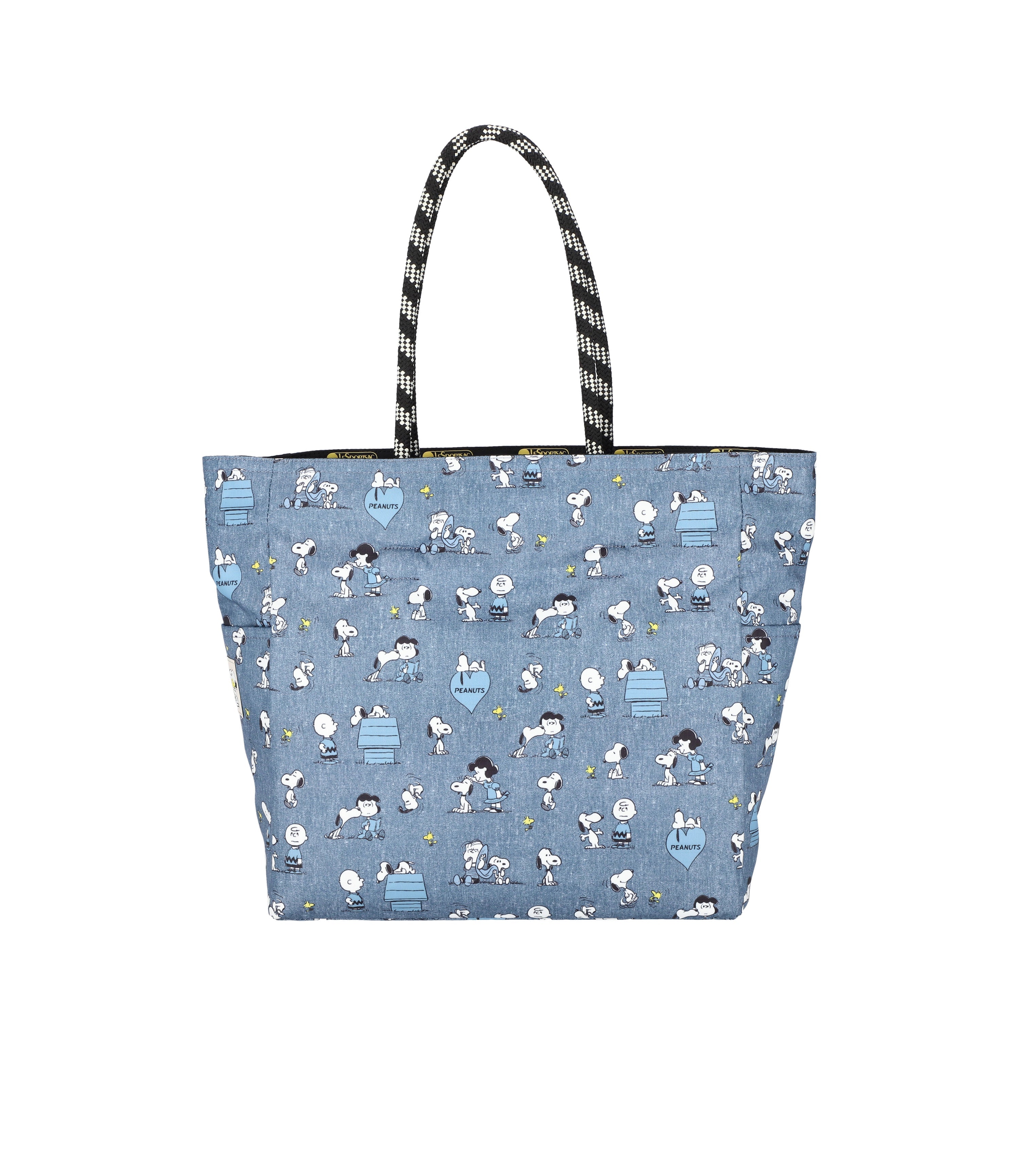 Two-Way Medium Tote - Two-Way Woodstock Black – LeSportsac