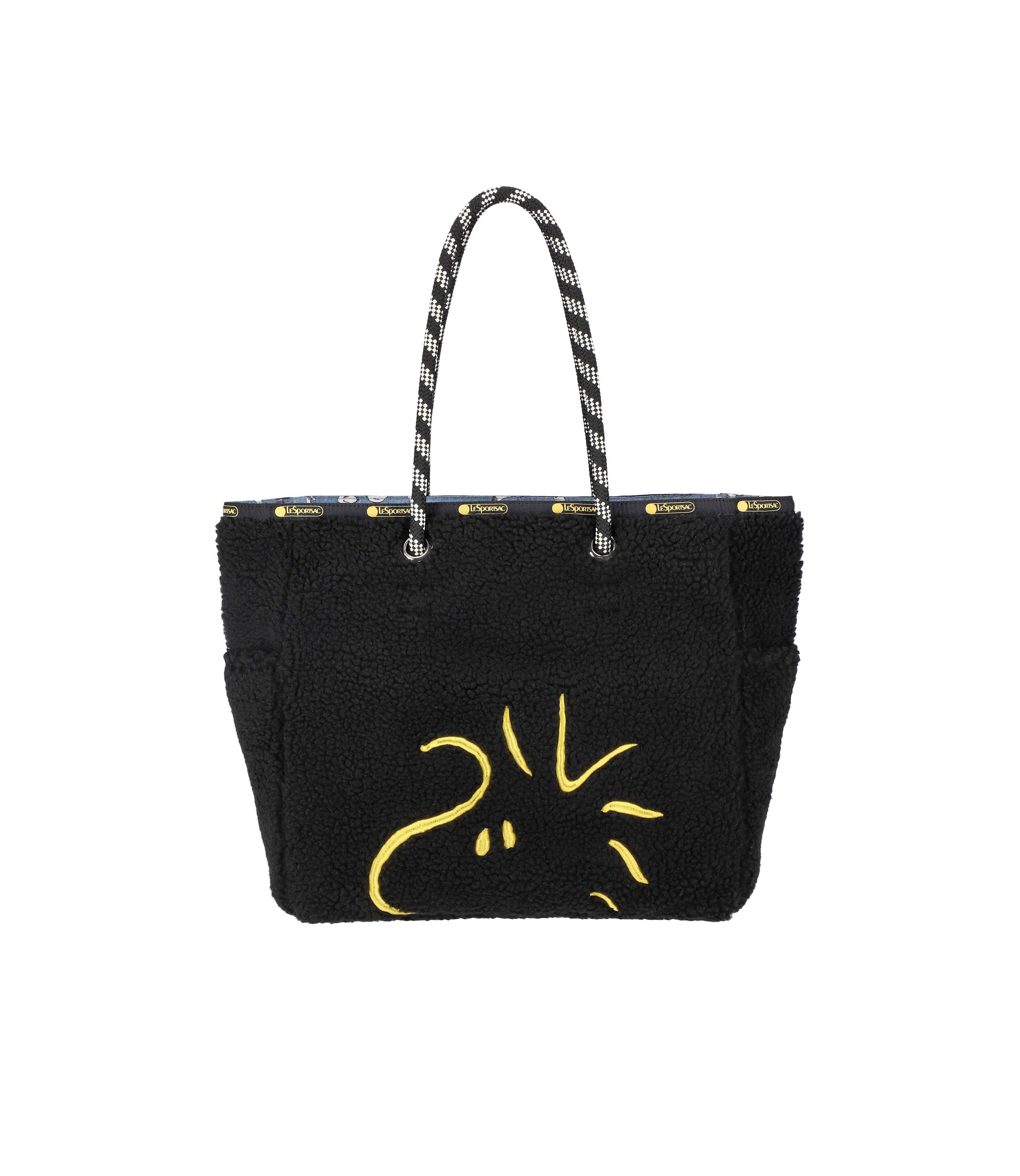 Two-Way Medium Tote - Two-Way Woodstock Black – LeSportsac