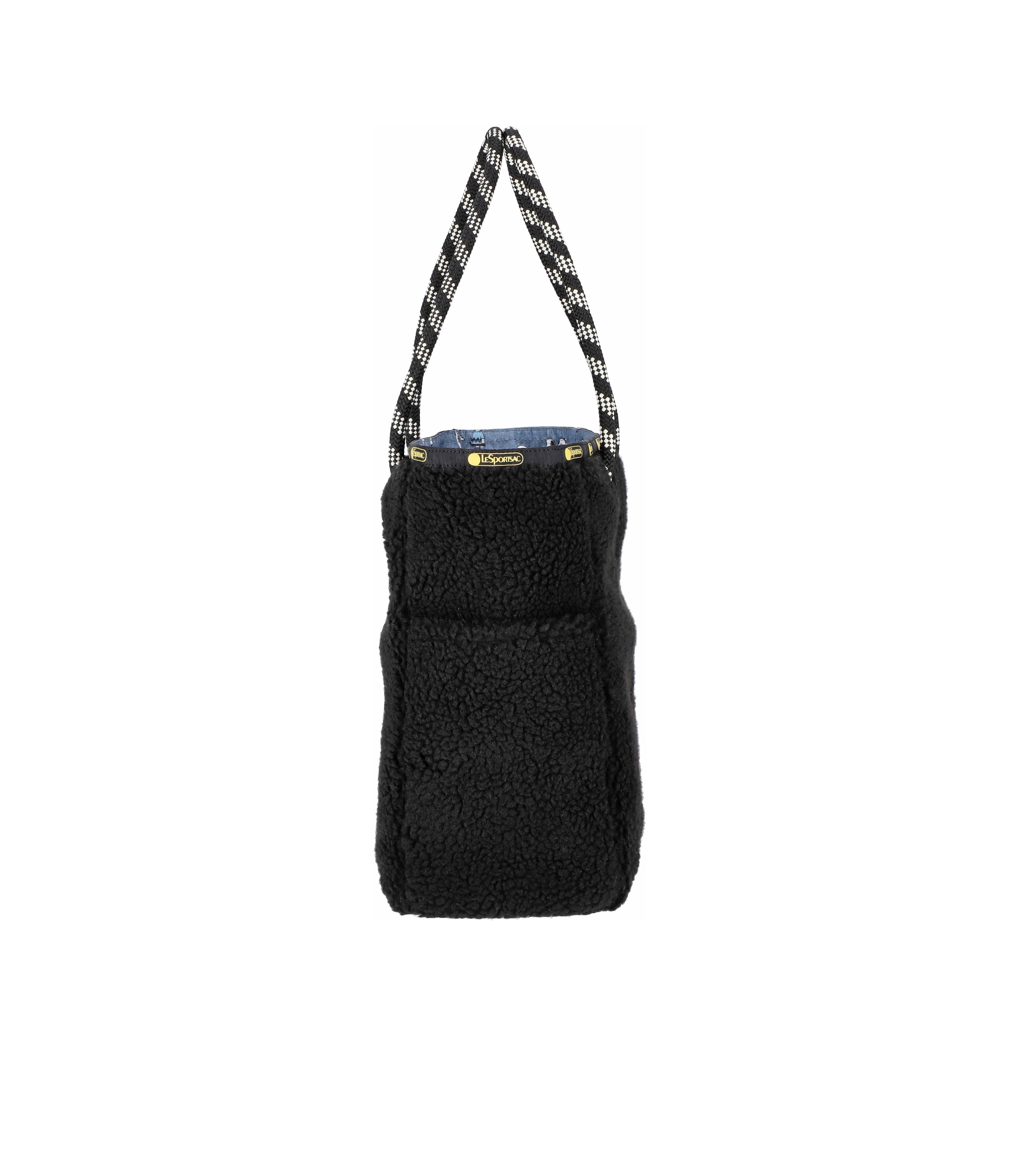 Two-Way Medium Tote - Two-Way Woodstock Black – LeSportsac