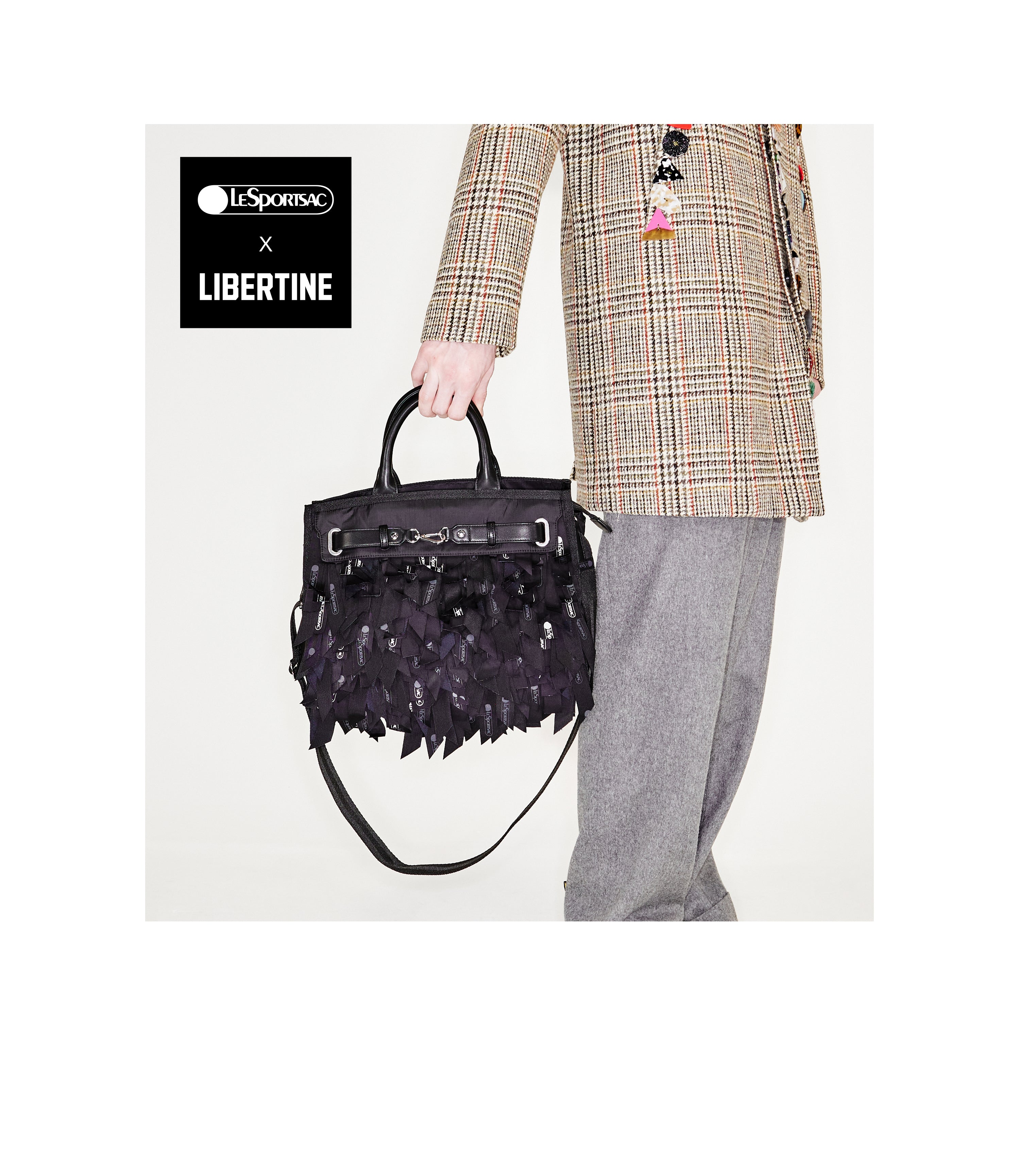 ●SUAVE GOTTI Fringe Johnny Go Lightly - LeSportsac x Libertine Fringe