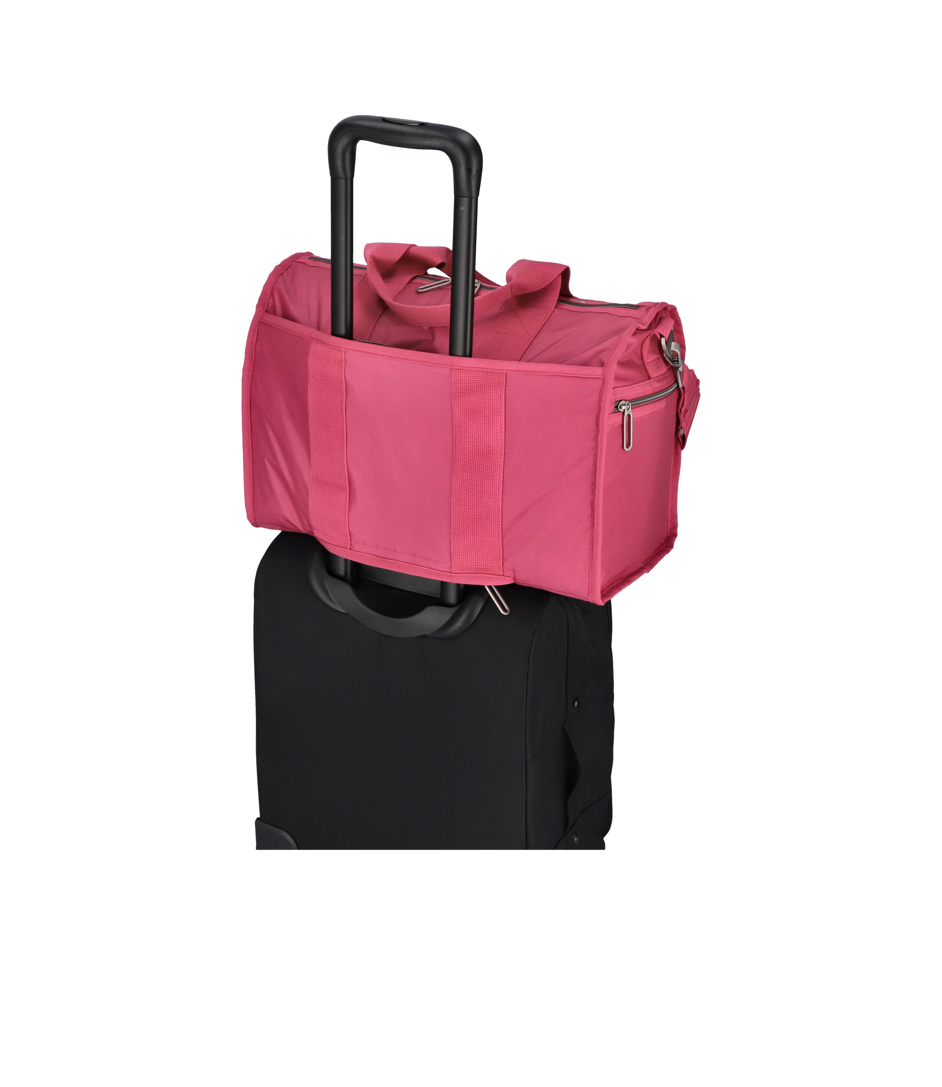 Essential Medium Duffle - Bright Pink C – LeSportsac