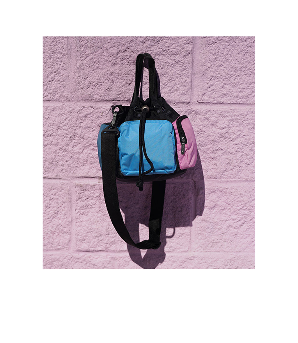 Convertible Drawstring Crossbody Bag - 26559314559024