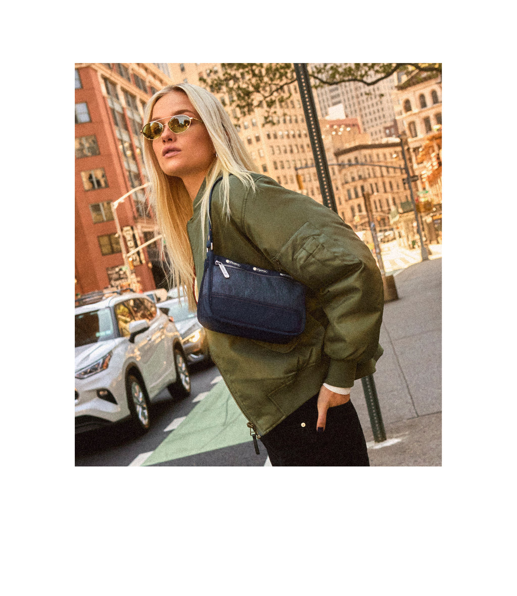 Small Zip Shoulder Bag - 26445017841712