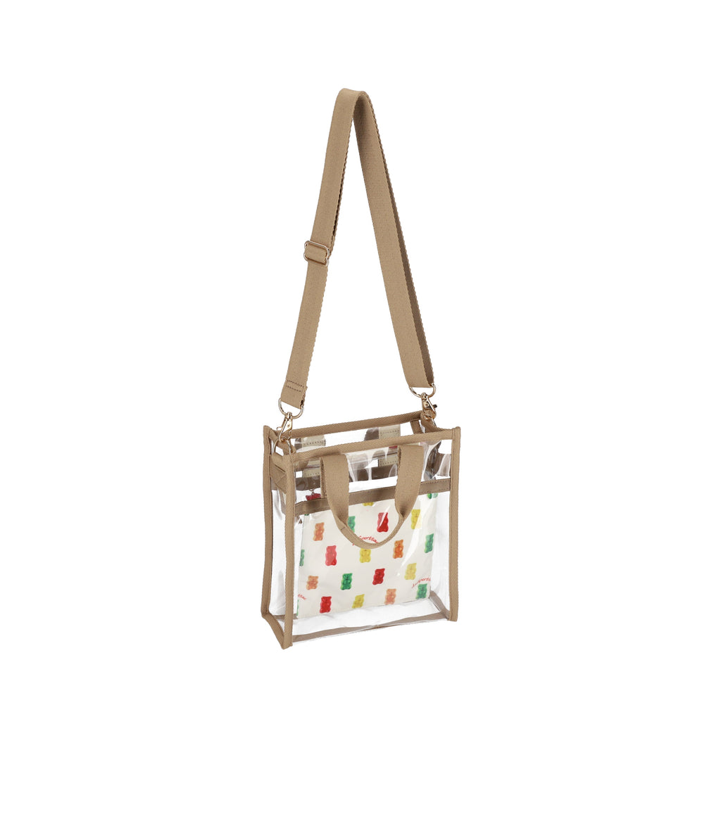 Clear Mini North/South Tote - 27527366967344