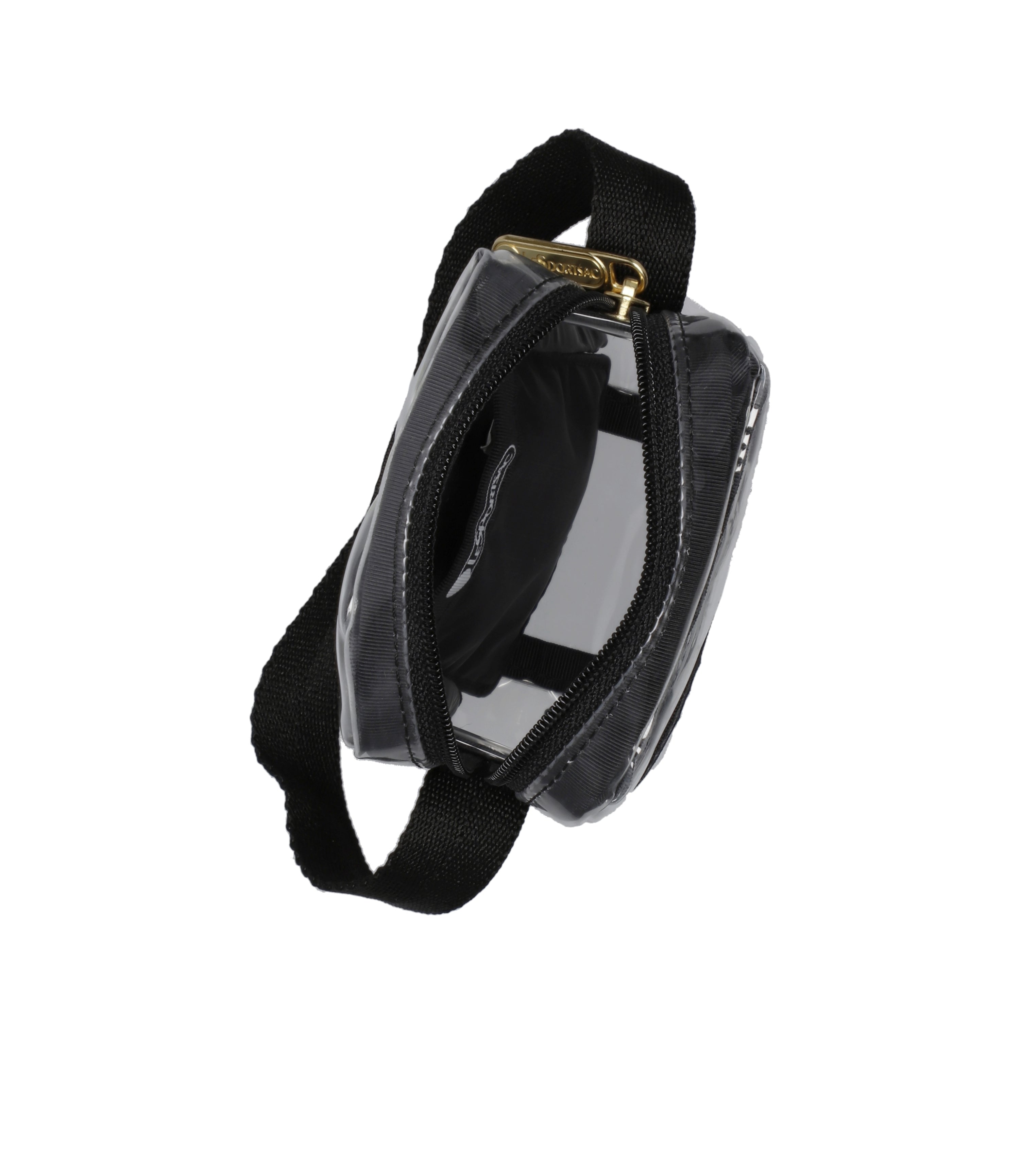 Clear Mini Phone Crossbody - Clear/Black – LeSportsac