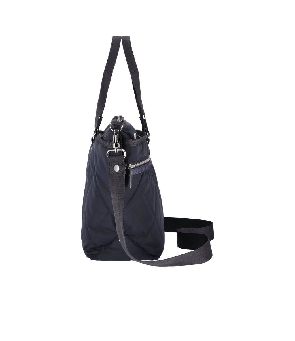 Quilted Zip Tote - 26533695258672