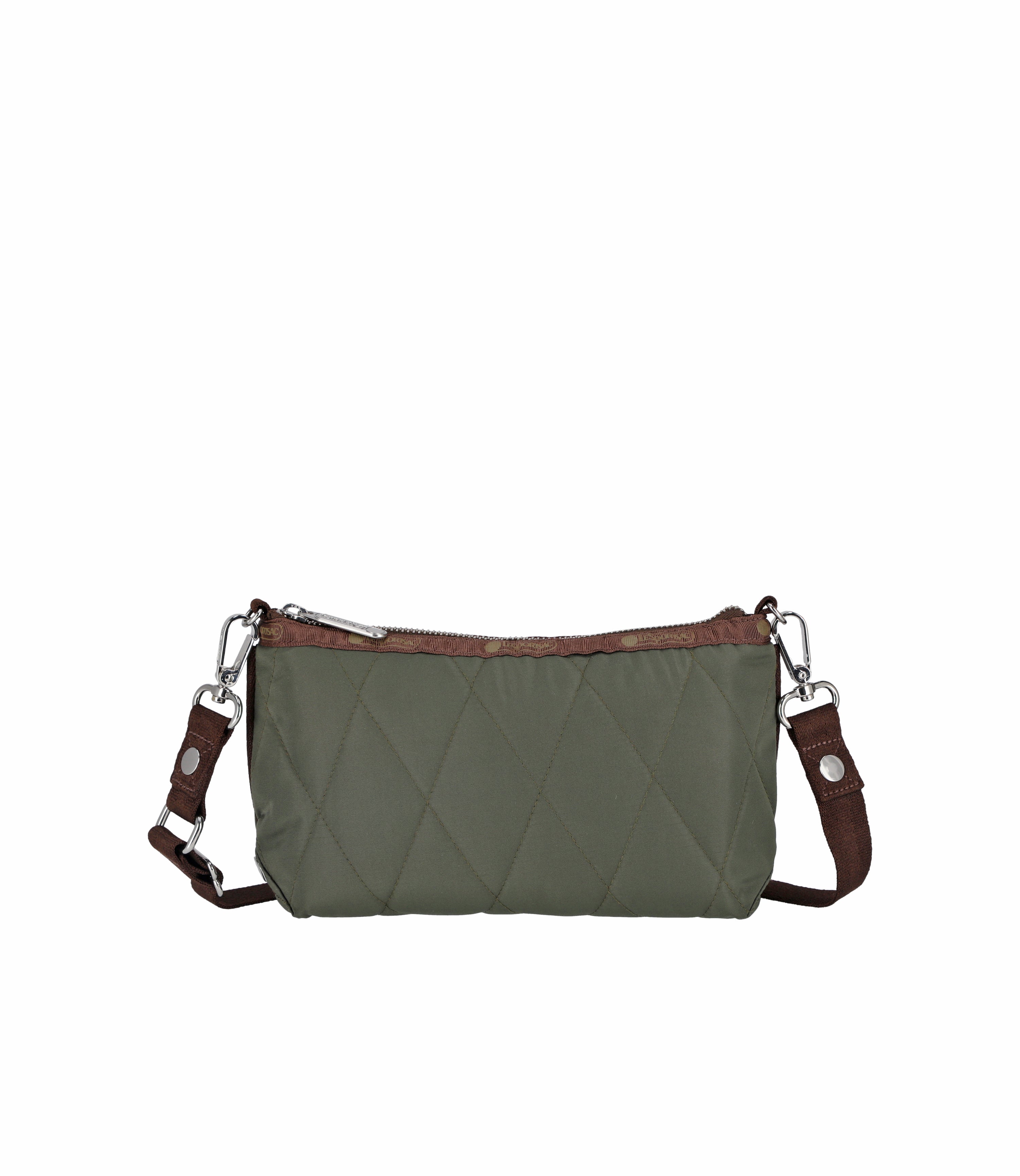 ◆ANOETIC◆ ANC QUILTING BIG BAG_GREEN Quilt Clutch - Olive Green Quilt – LeSportsac