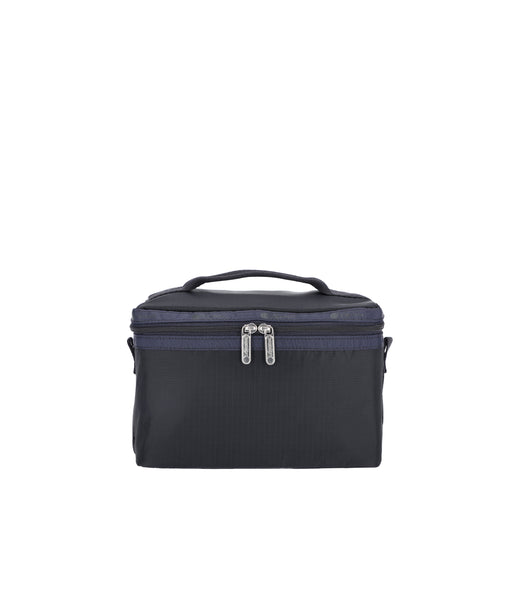 ★LeSportsac★ Recycled Black Train Case Pouch 1544R086 Solid Black Train Case Pouch | LeSportsac