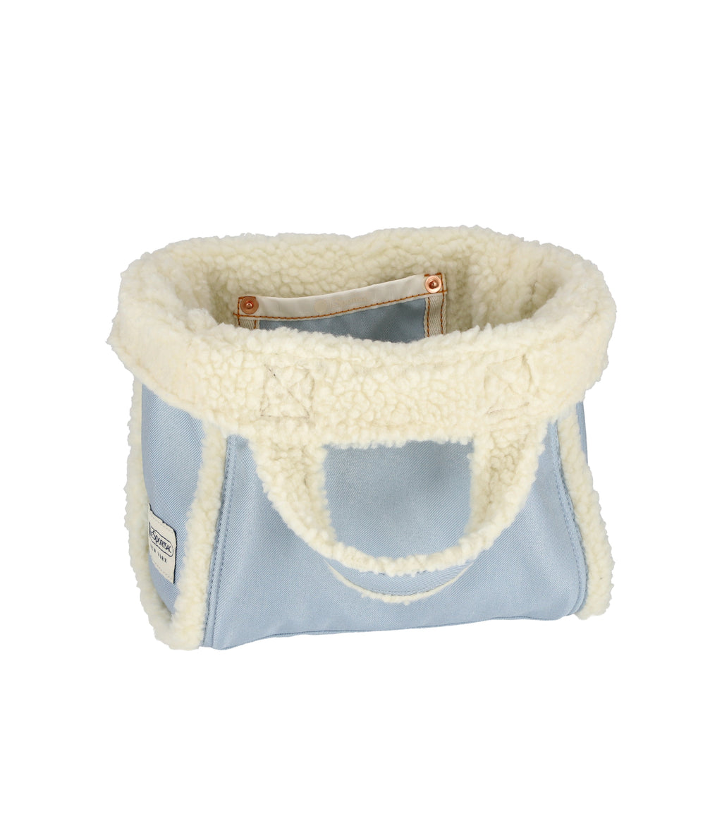 Small Two-Way Denim Tote - 26436128931888