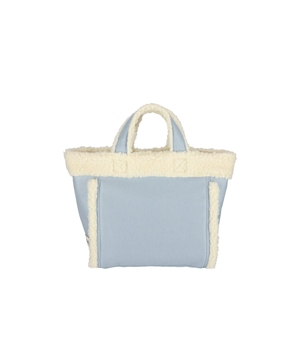 Small Two-Way Denim Tote - 26436128800816
