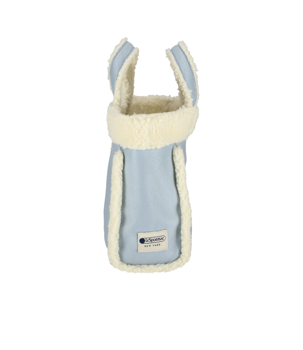 Small Two-Way Denim Tote - 26436128866352