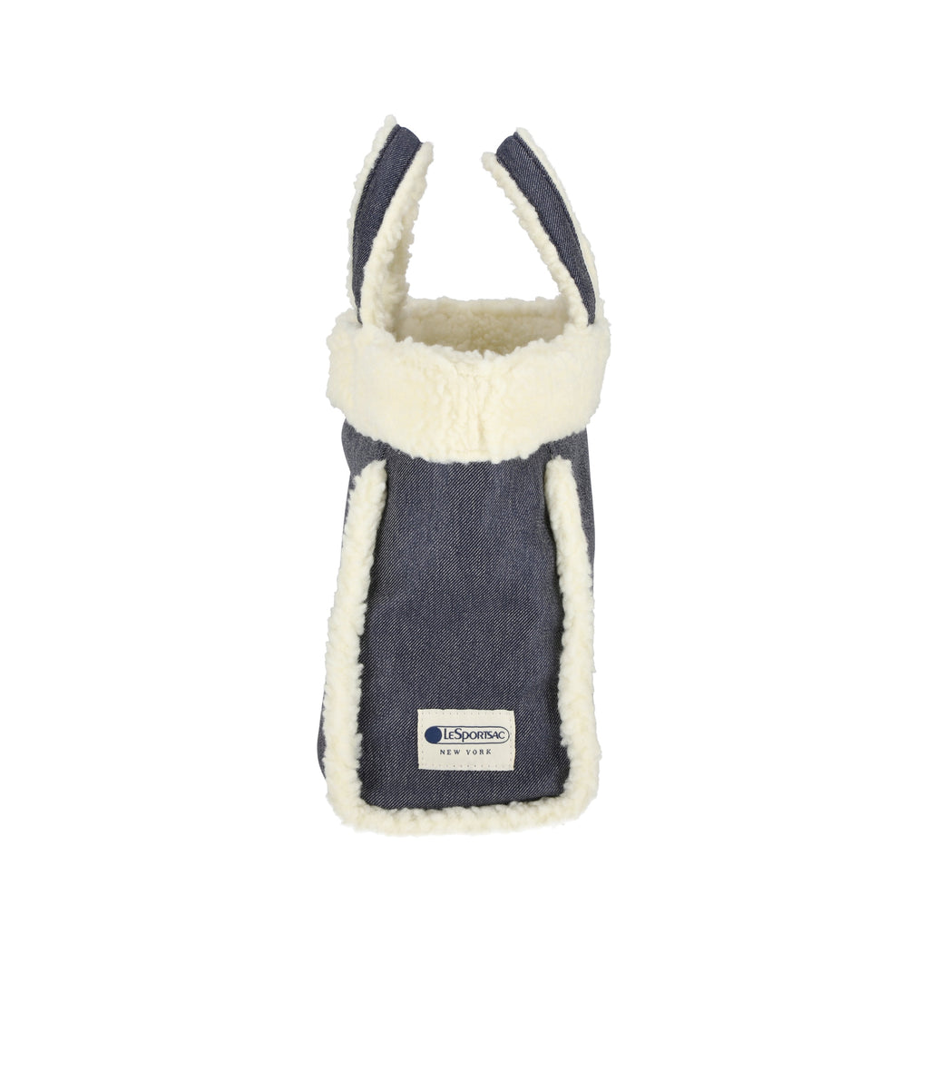 Small Two-Way Denim Tote - 26436129456176