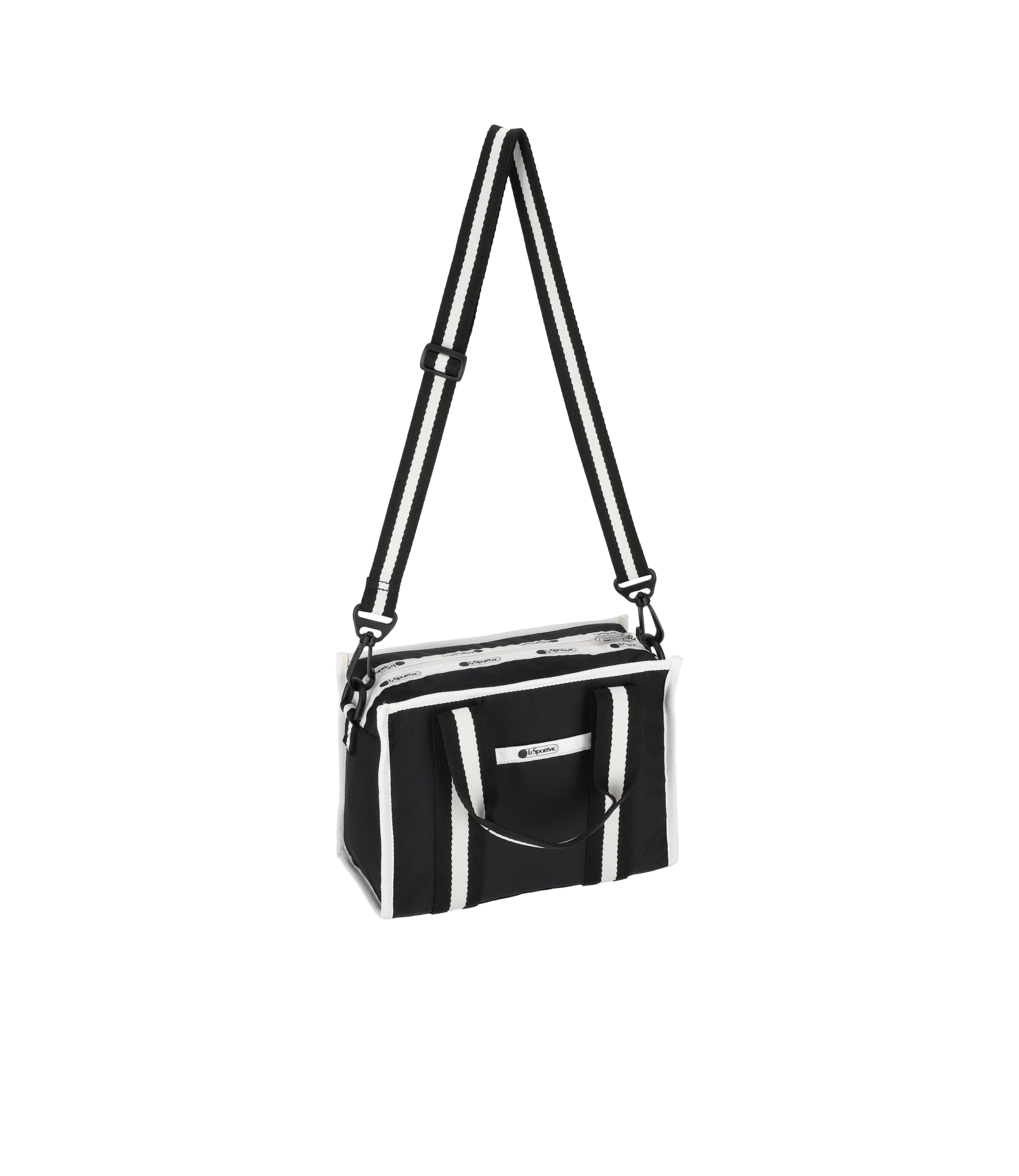 Spectator Black Small Top Handle Tote | LeSportsac