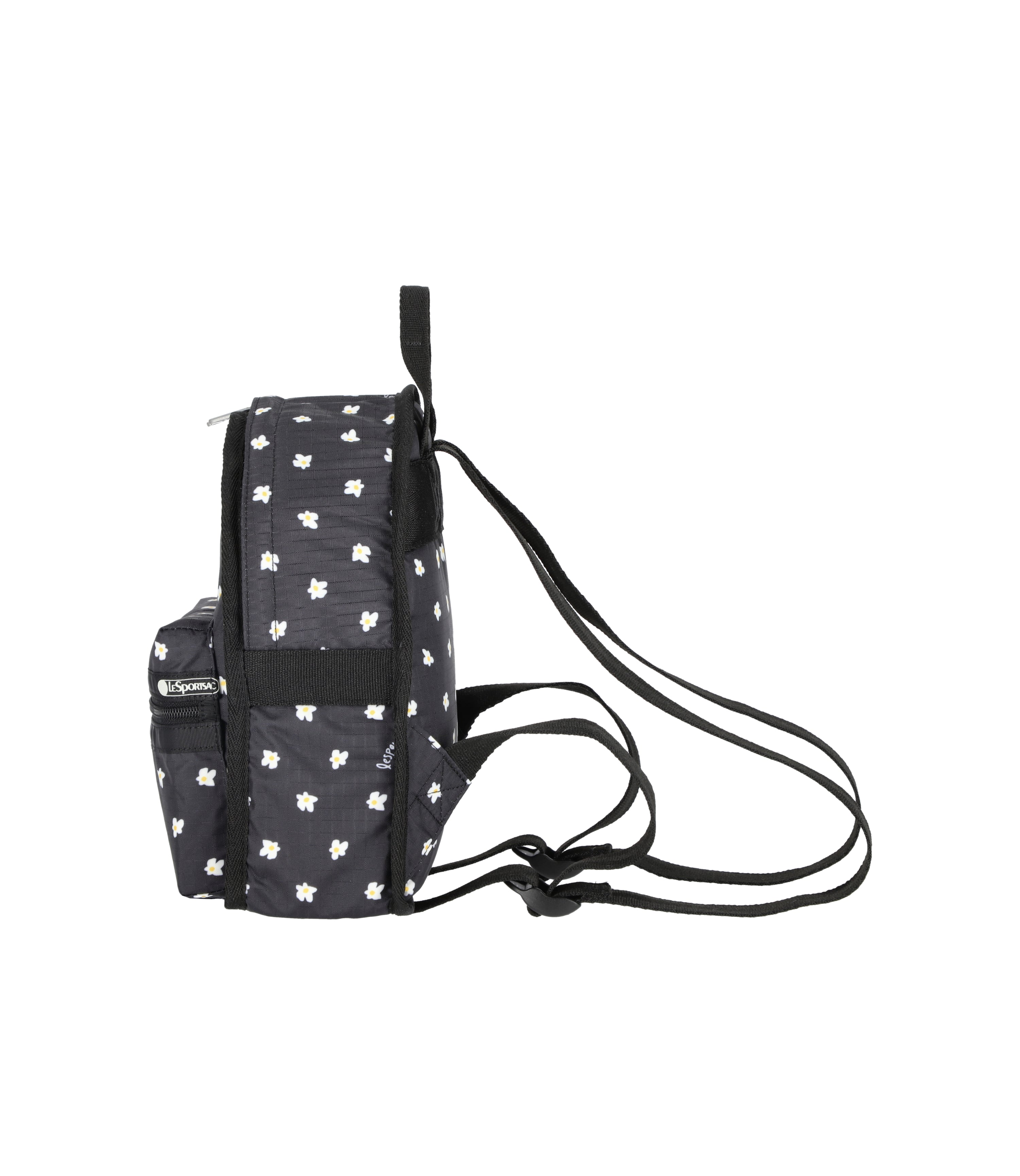 ★LESPORTSAC★ MINI ROUTE バックパック Solid Black Mini Route Backpack | LeSportsac