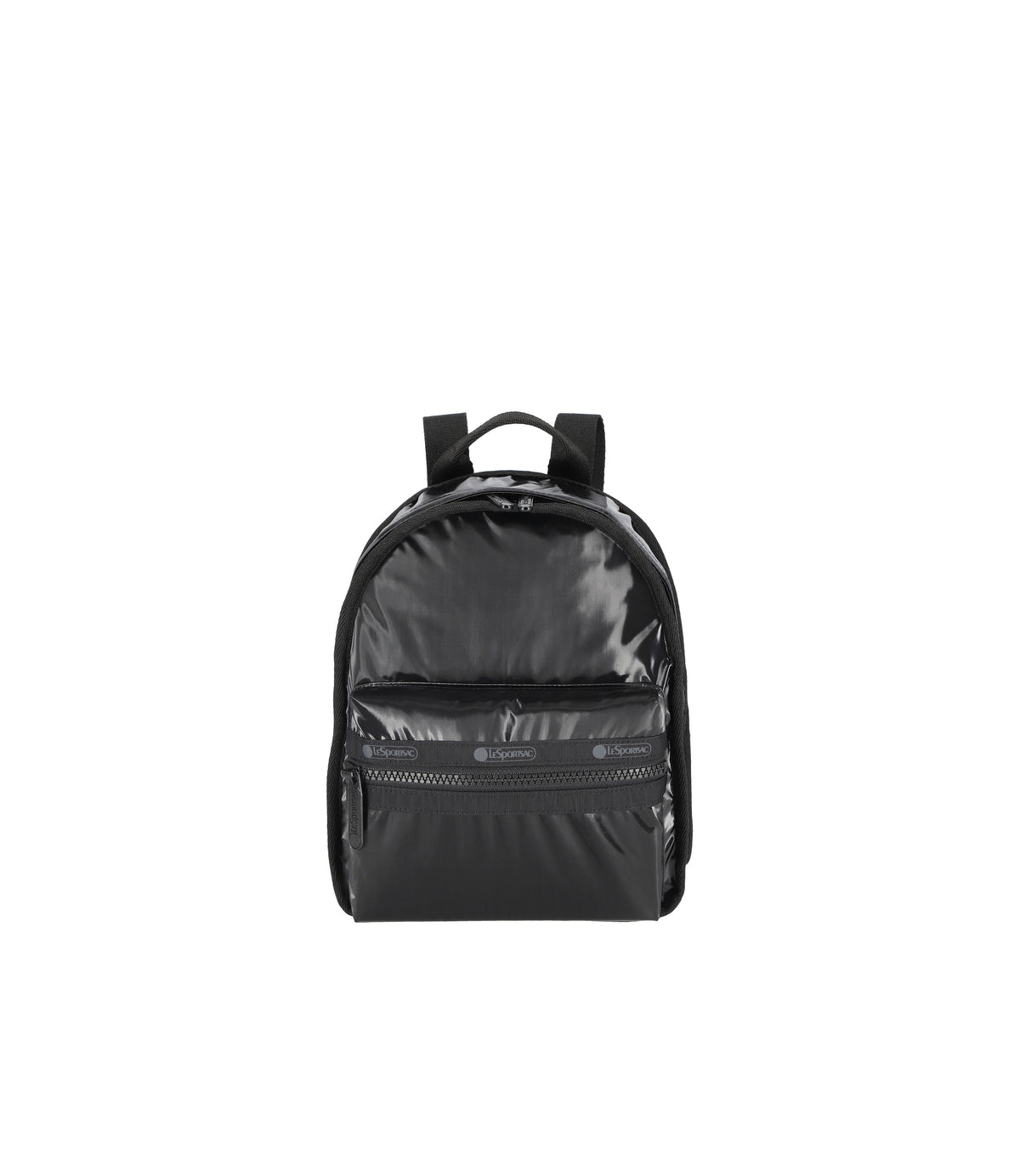 LeSportsac Iron Spark Small Route Backpack. NWOT. Solid Black Route Backpack | LeSportsac main image 3