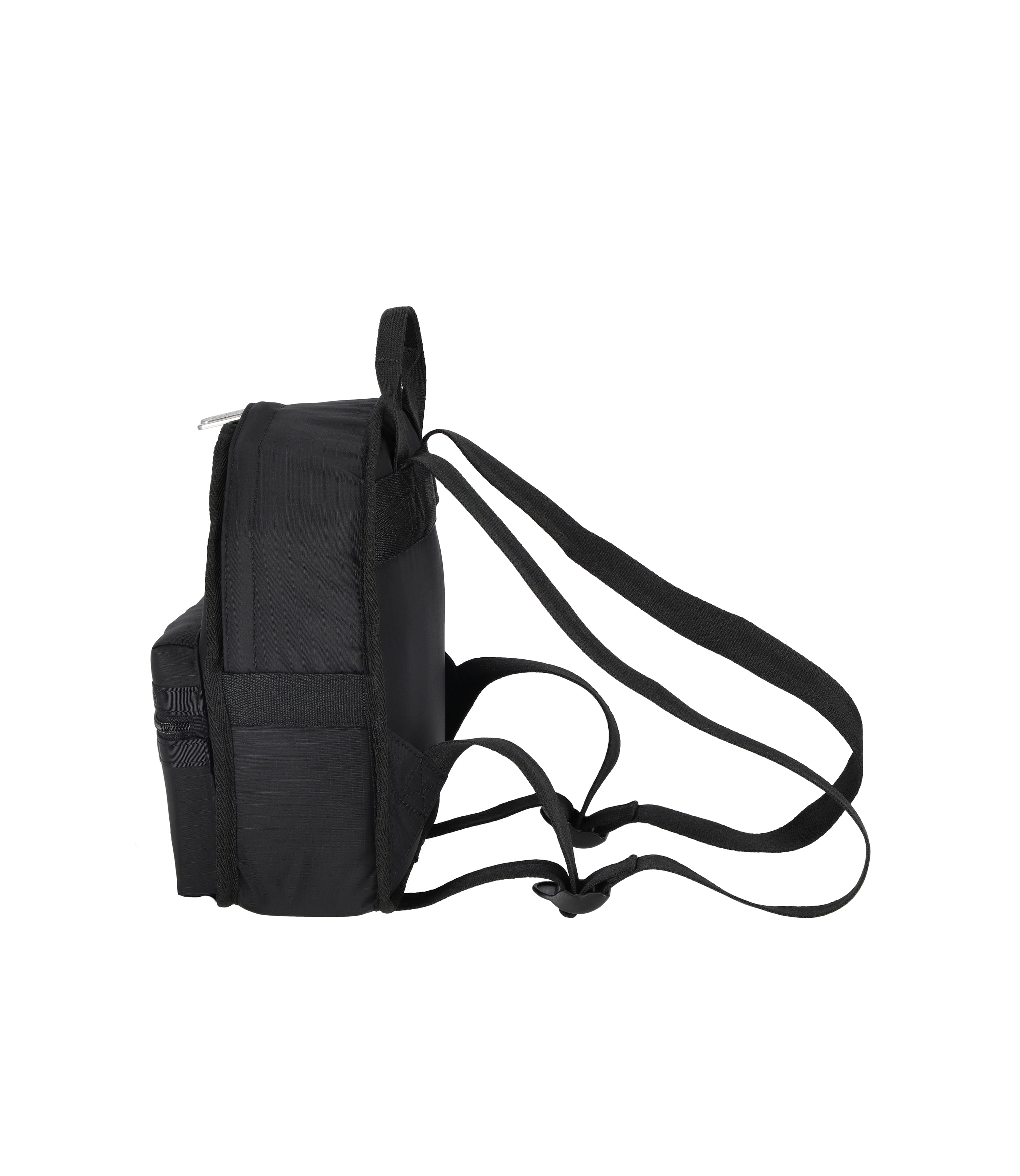 Solid Black Mini Route Backpack | LeSportsac