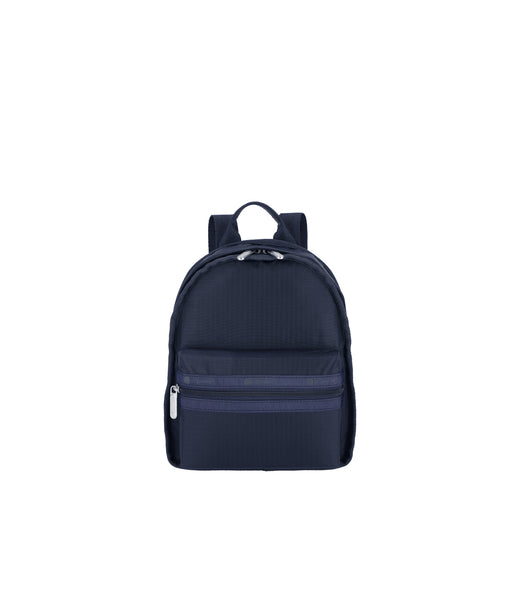 ★LeSportsac★ Recycled Black Mini Root Backpack 1580R086 Solid Black Mini Route Backpack | LeSportsac