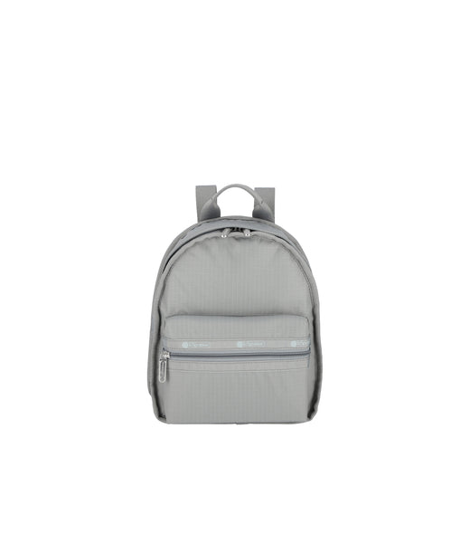 Mini Route Backpack - Dove Grey solid – LeSportsac Mini Route Backpack - Dove Grey solid – LeSportsac