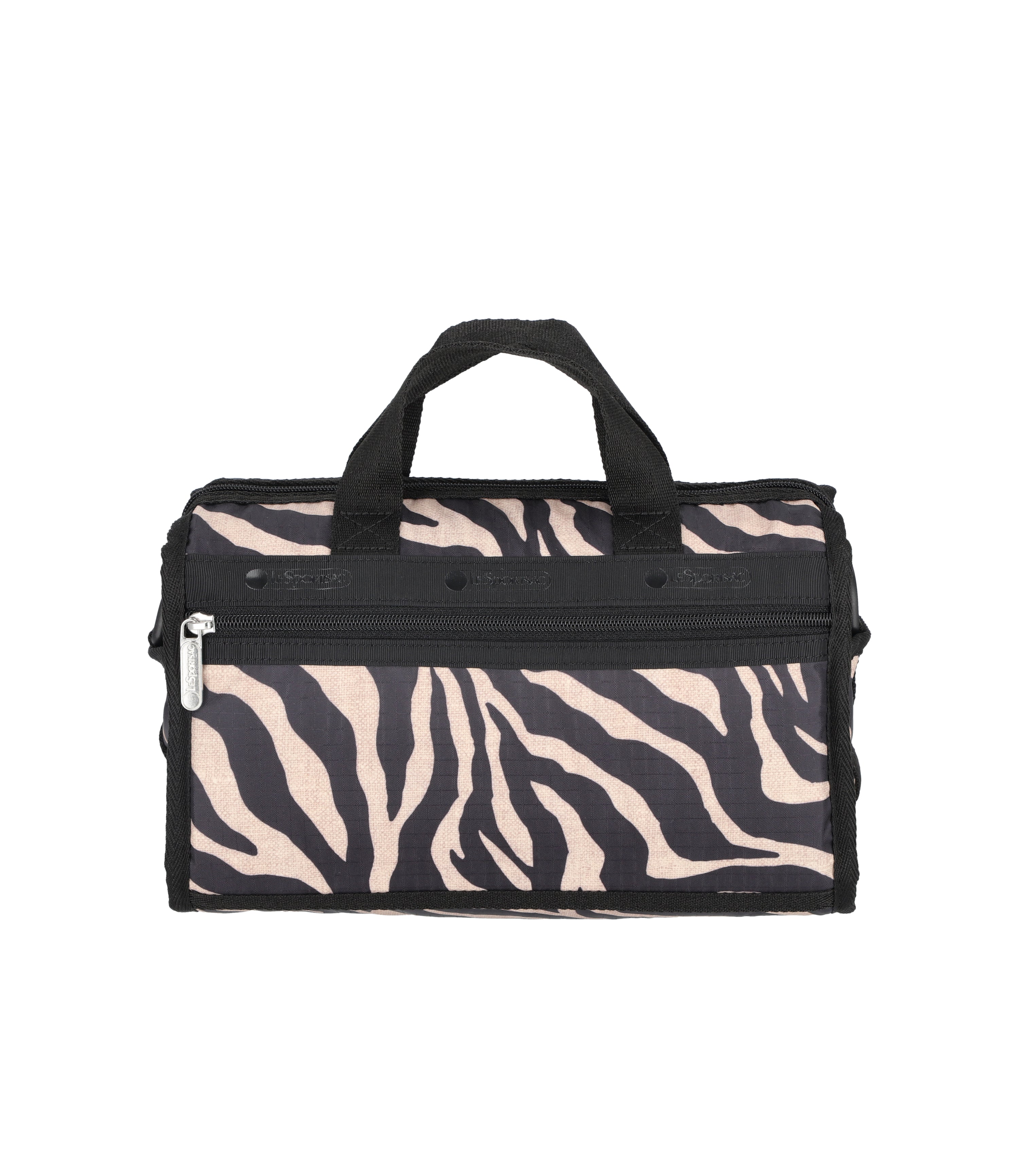 Mini Duffel Crossbody - Raffia Zebra print – LeSportsac
