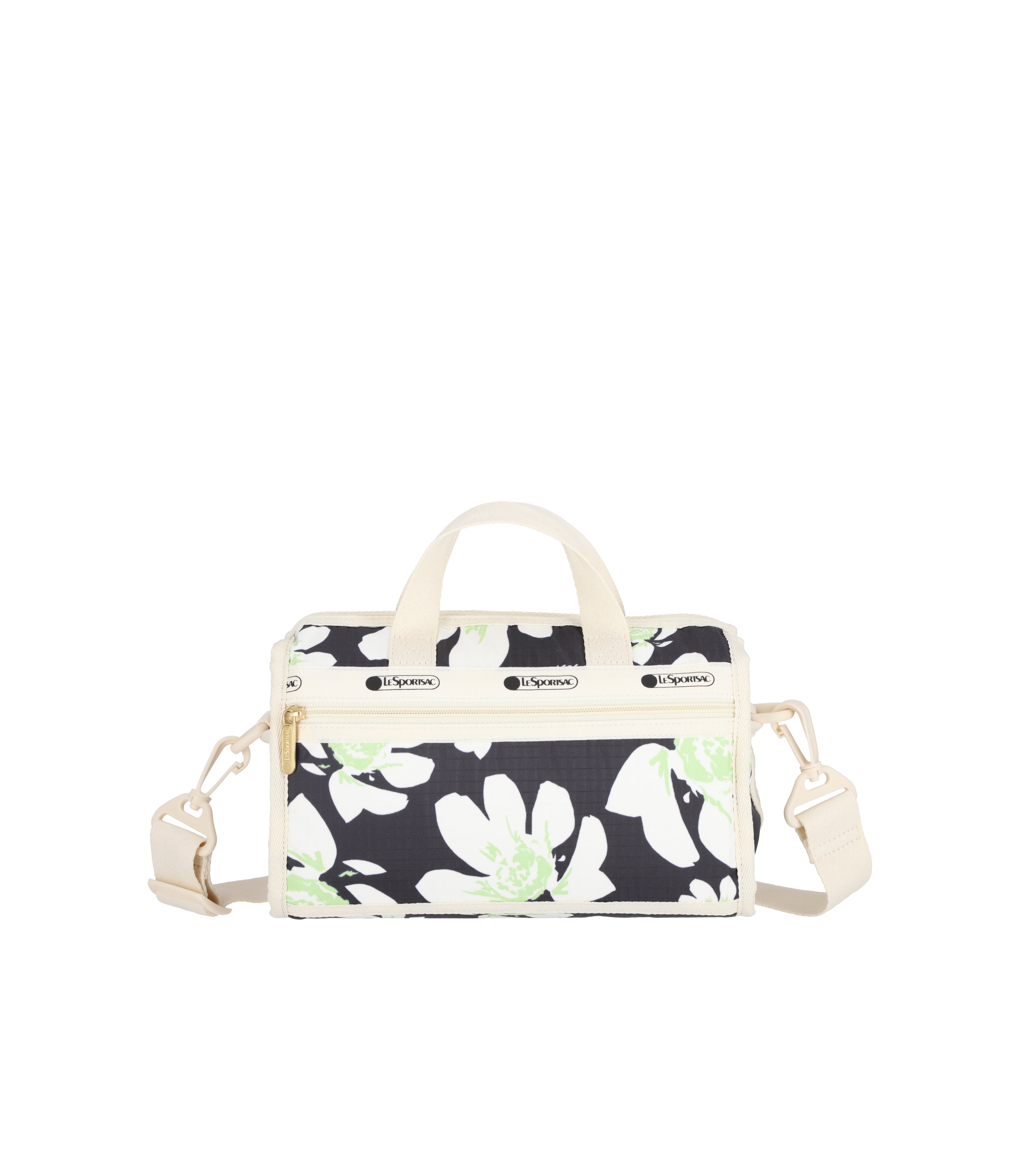 Mini Duffel Crossbody - Tropical Garden print – LeSportsac