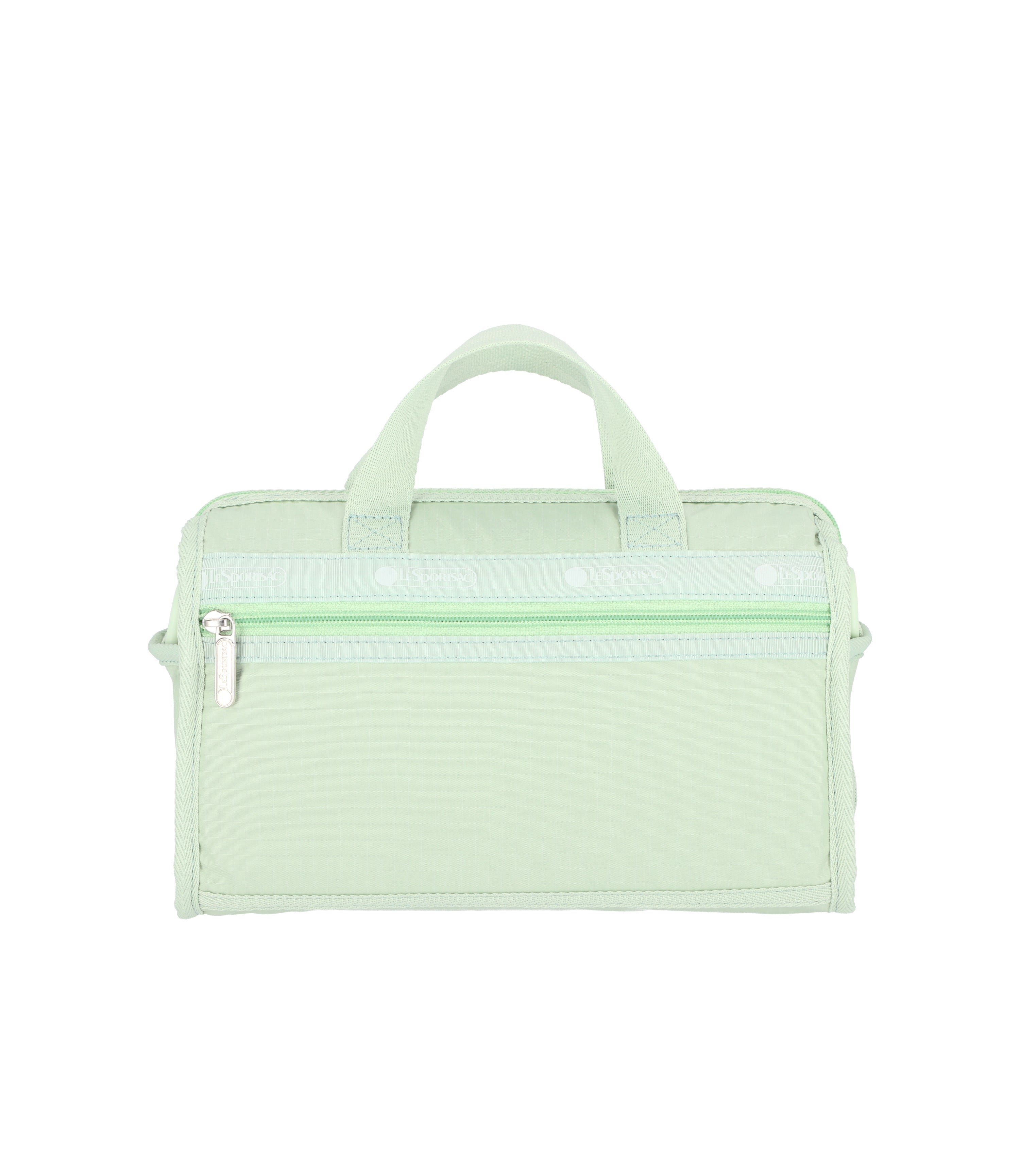 Mini Duffel Crossbody - Frosty Green solid – LeSportsac