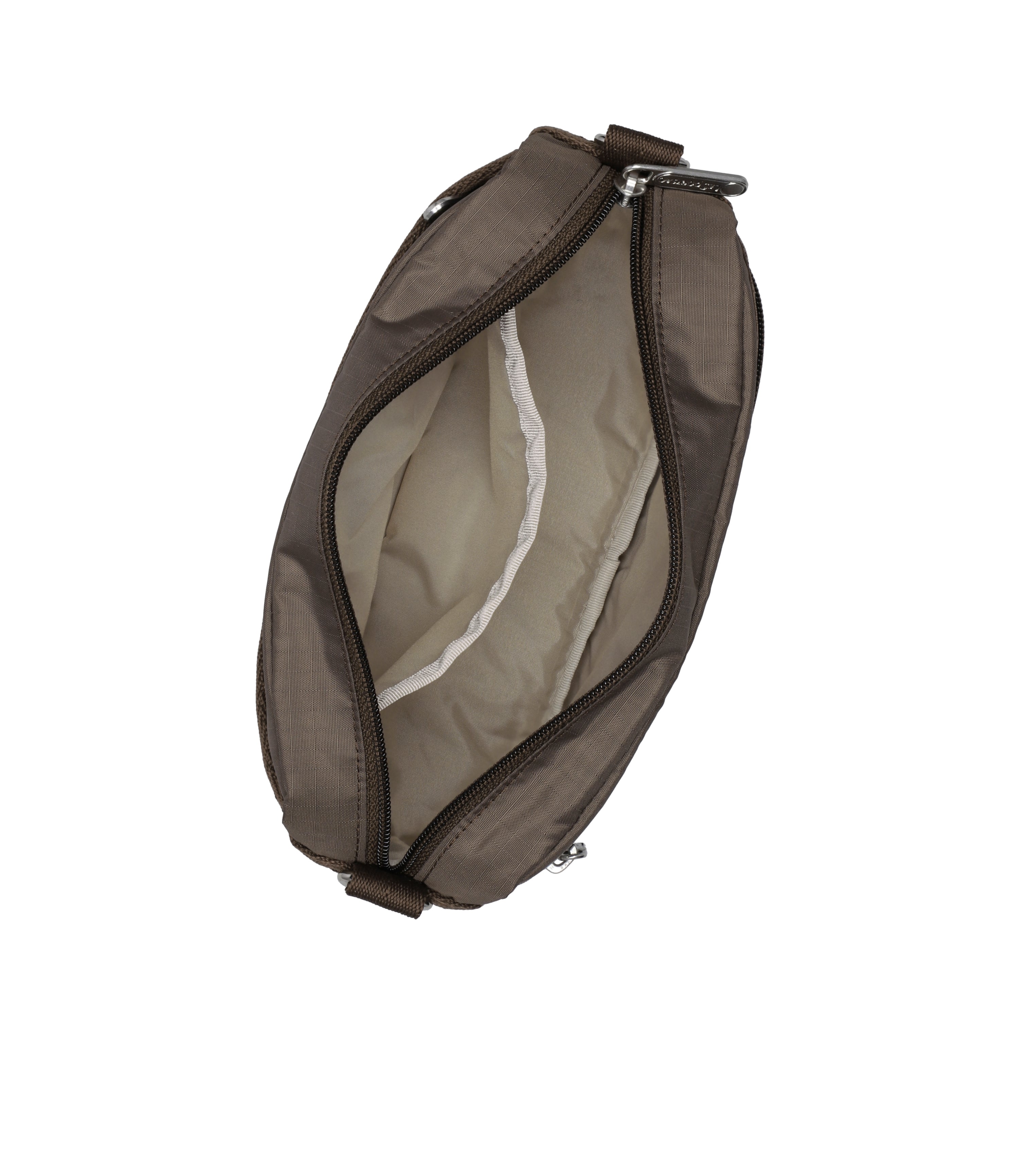 East/West Phone Crossbody - Dark Chocolate solid – LeSportsac