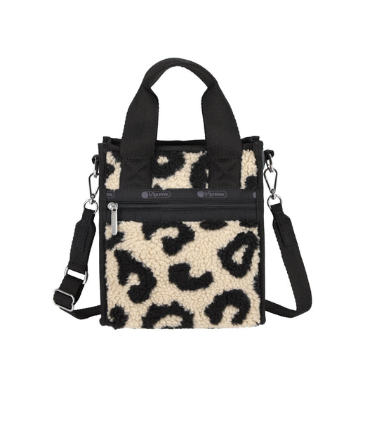 ■LeSportsac■ Black Sherpa Rope Crossbody 1334C495 1334C495 True Black Essential Rectangular Crossbody | LeSportsac