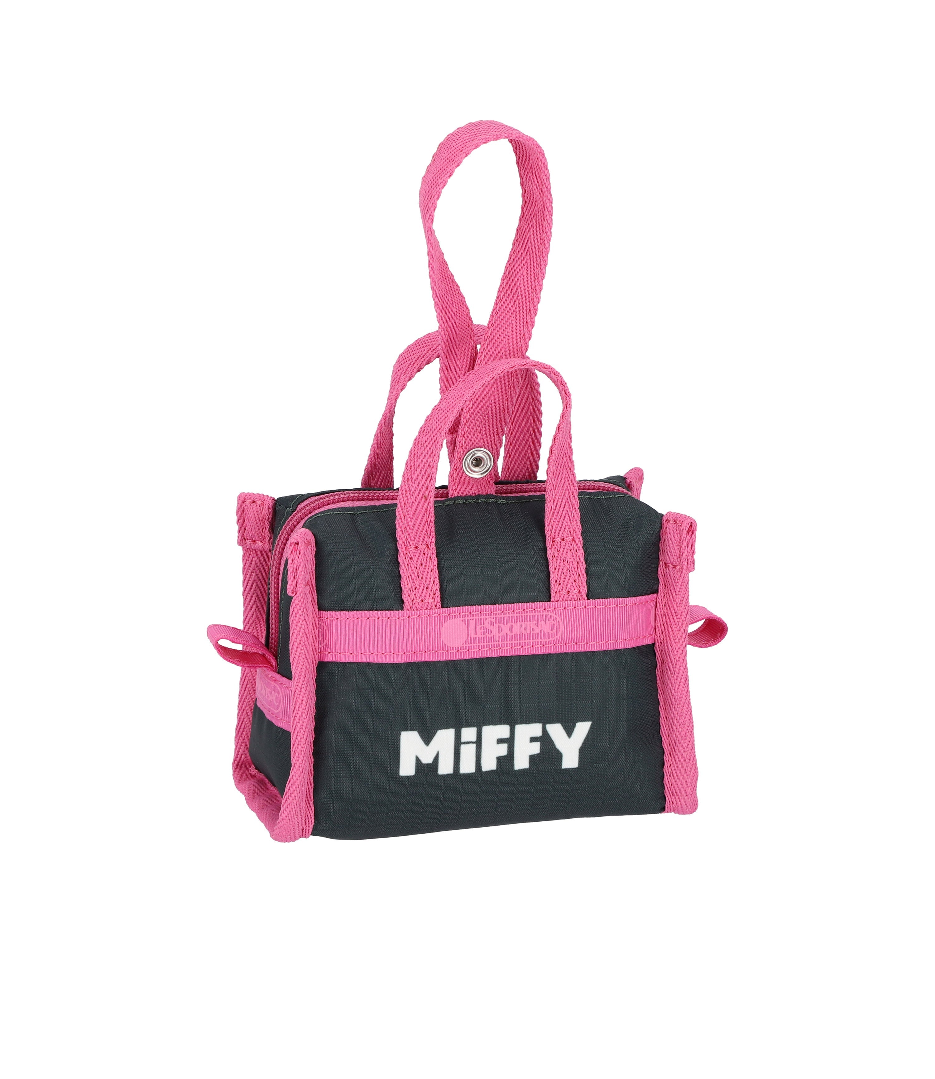 Micro Weekender Charm - Miffy Green/Pink Charm – LeSportsac