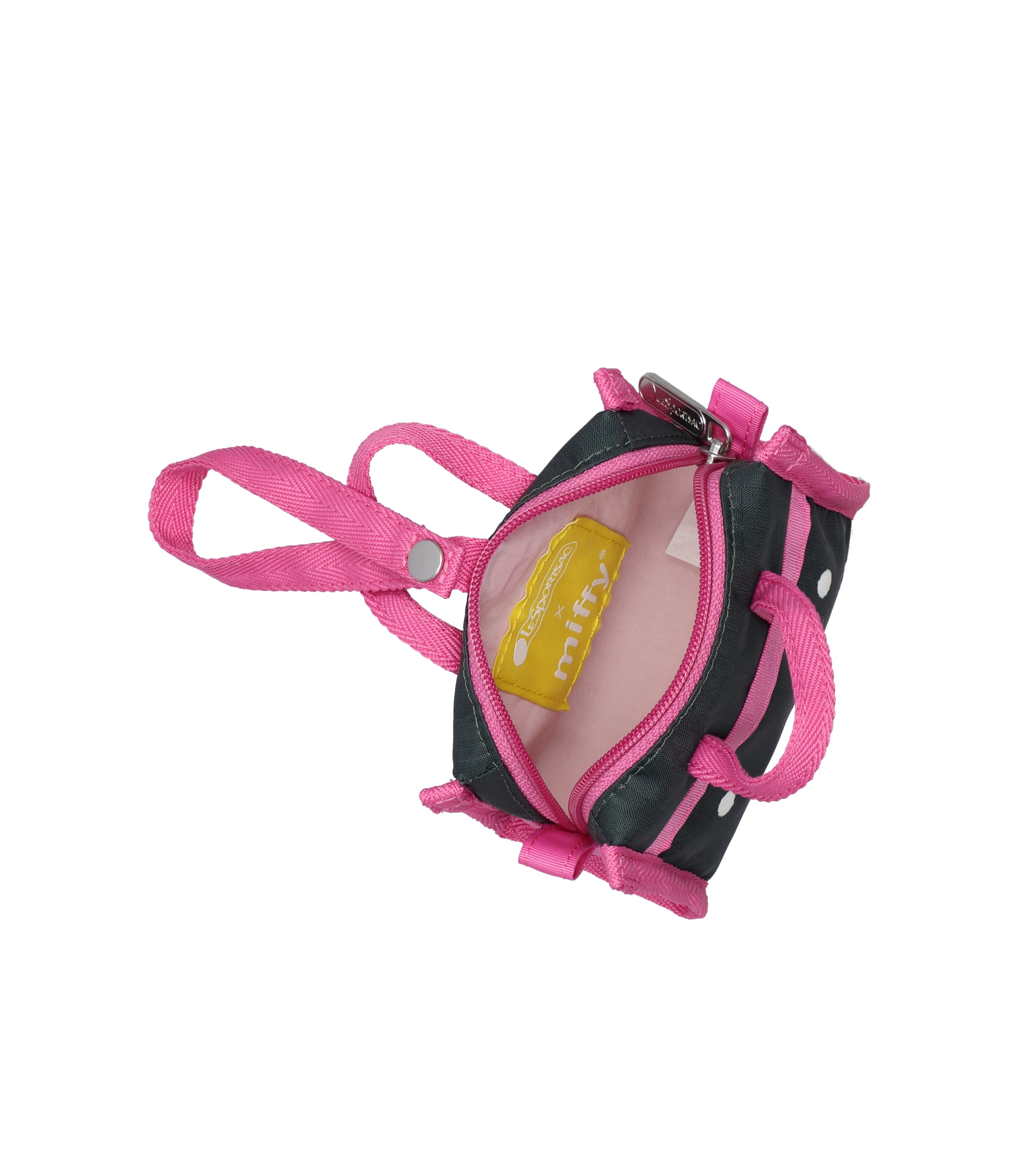 Micro Weekender Charm - Miffy Green/Pink Charm – LeSportsac
