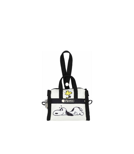Les Peanuts Je Crois Aux Miracles 和モノ Micro Weekender Charm - Adventurous Pair – LeSportsac