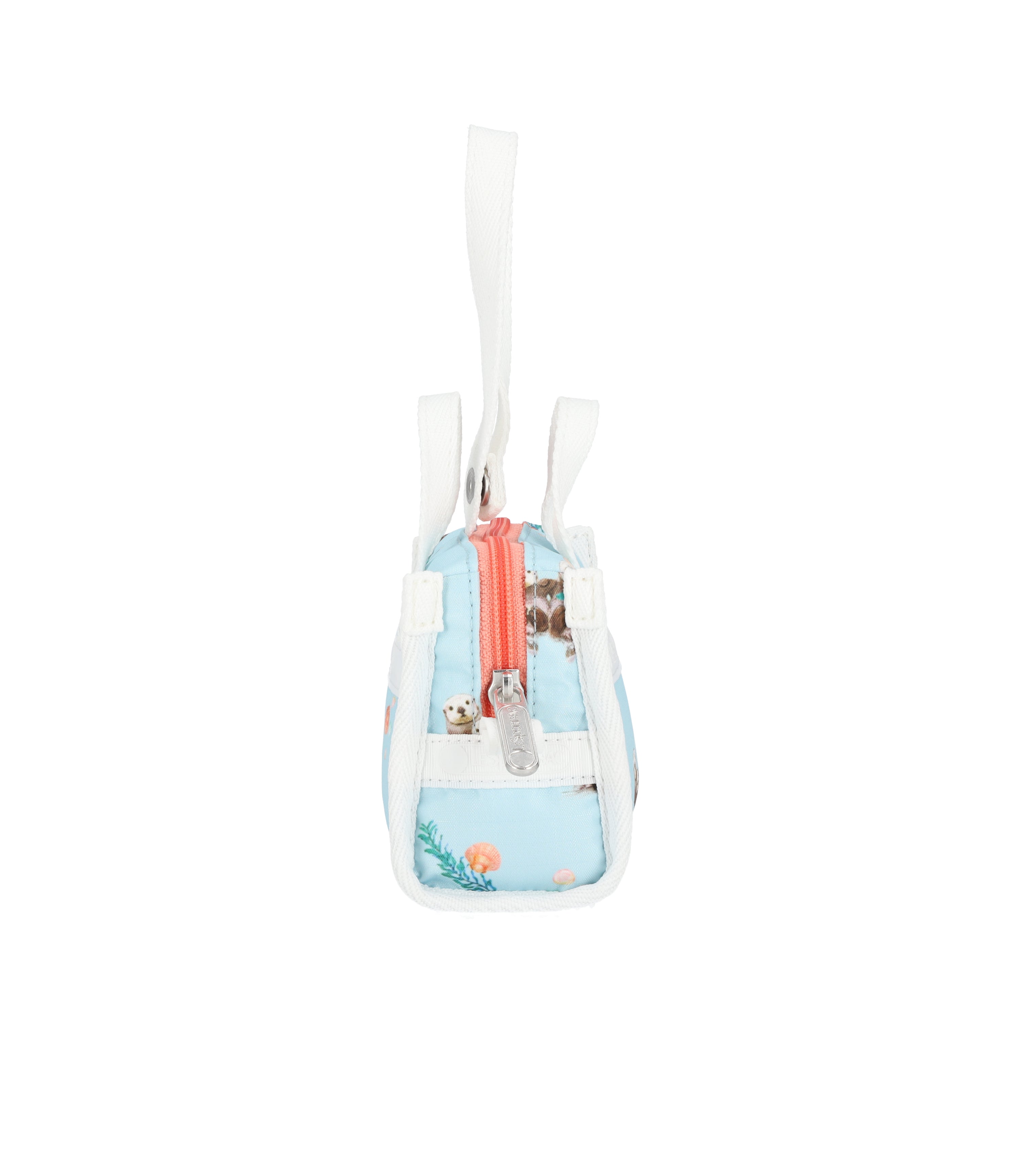 Micro Weekender Charm - Floating Sea Otters print – LeSportsac