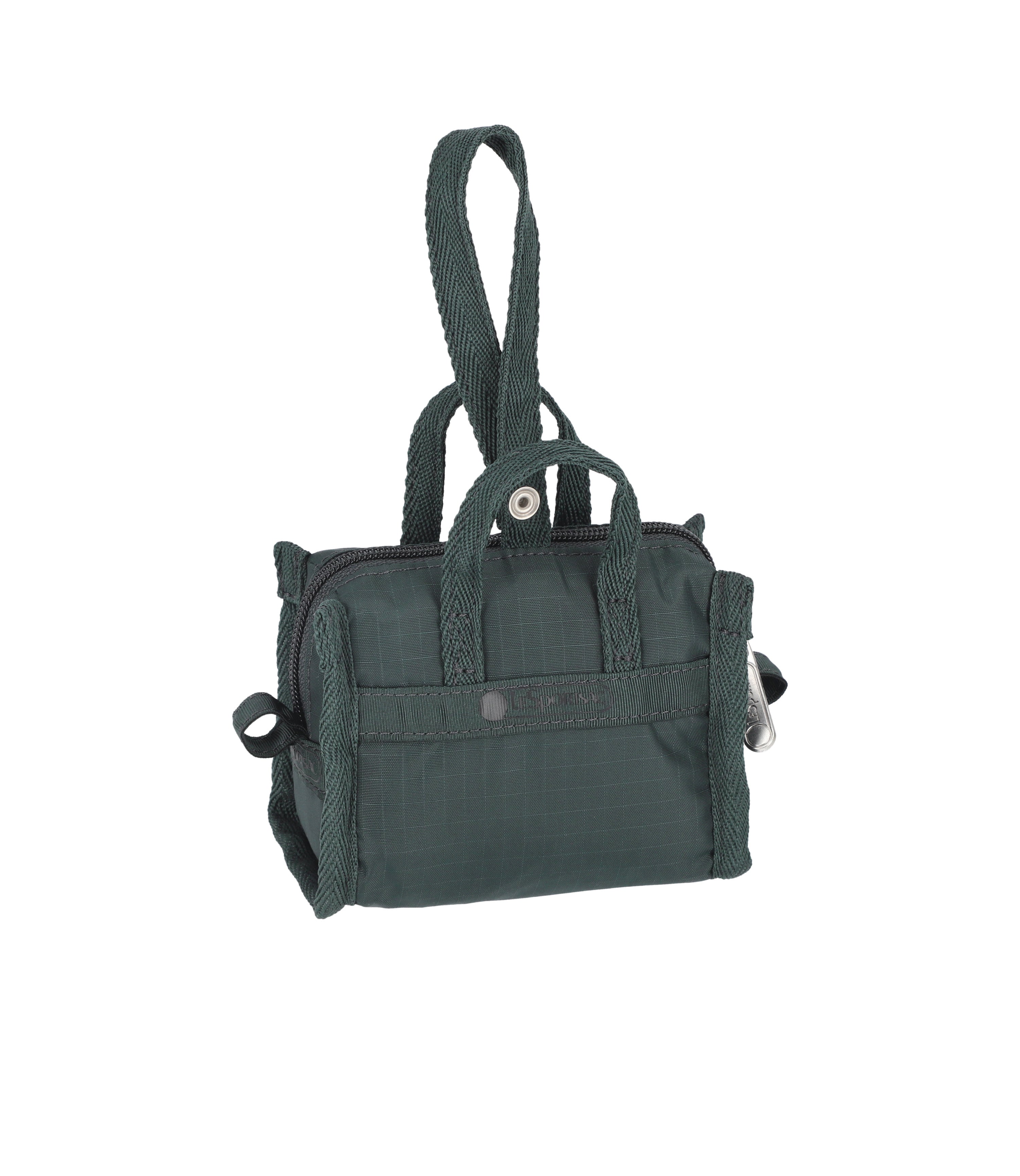 MICRO WEEKENDER CHARMダークオリーブ （ポーチ）｜LeSportsac