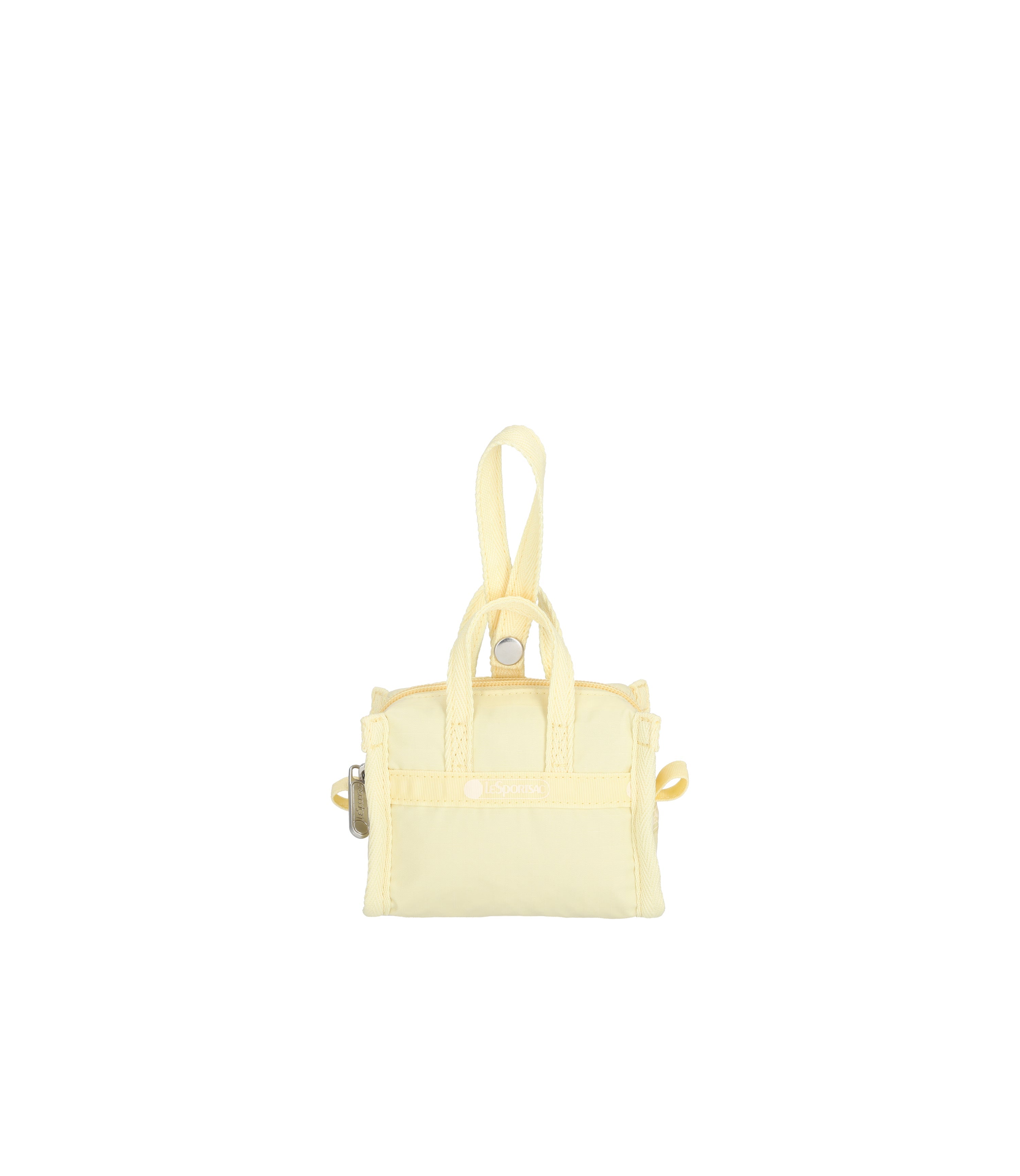 信頼も高い Weekender Micro Charm LeSportsac – solid Meringue Lemon - バッグ・財布