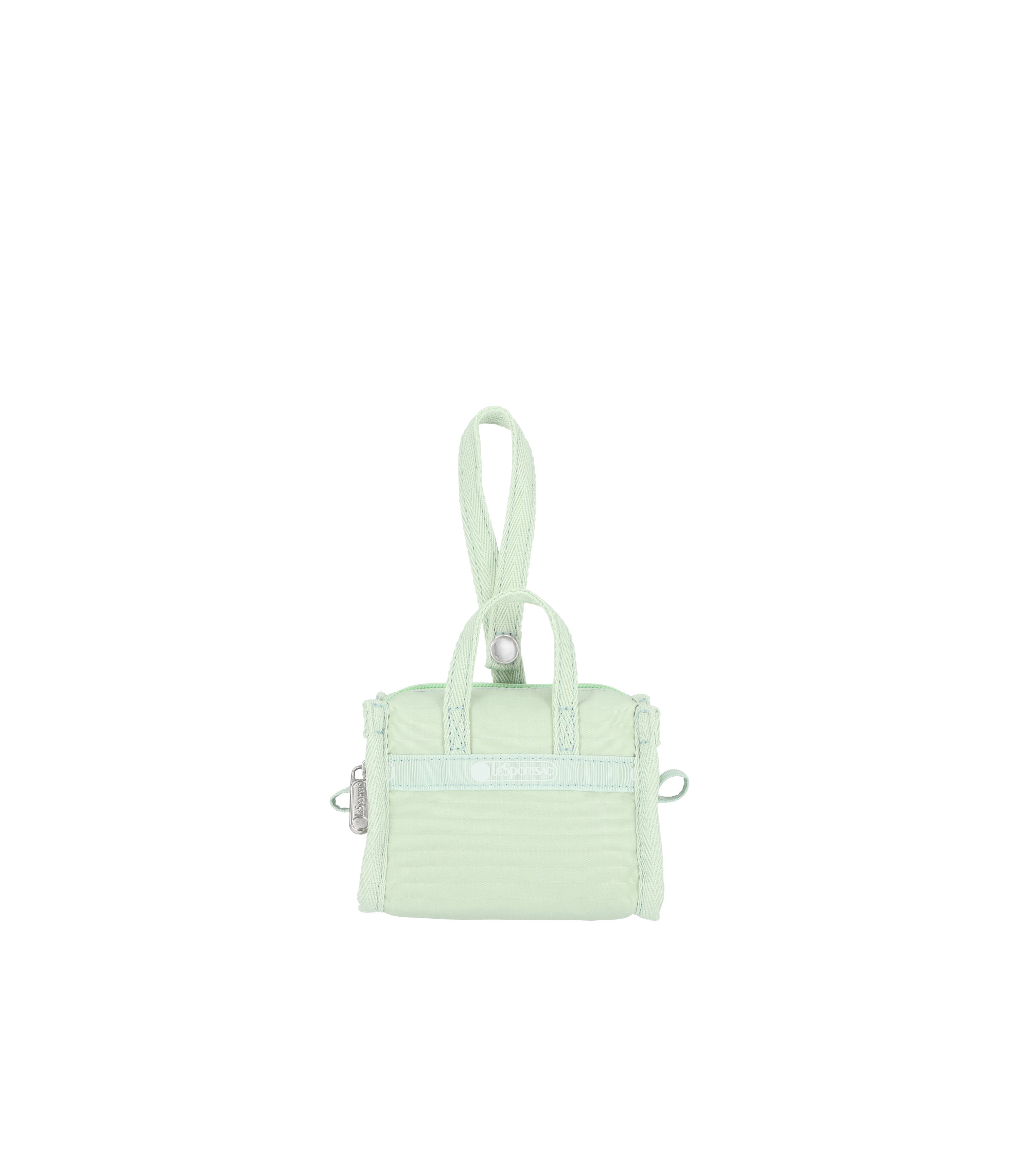 ■LeSportsac■MICRO WEEKENDER CHARM Micro Weekender Charm - Frosty Green solid – LeSportsac
