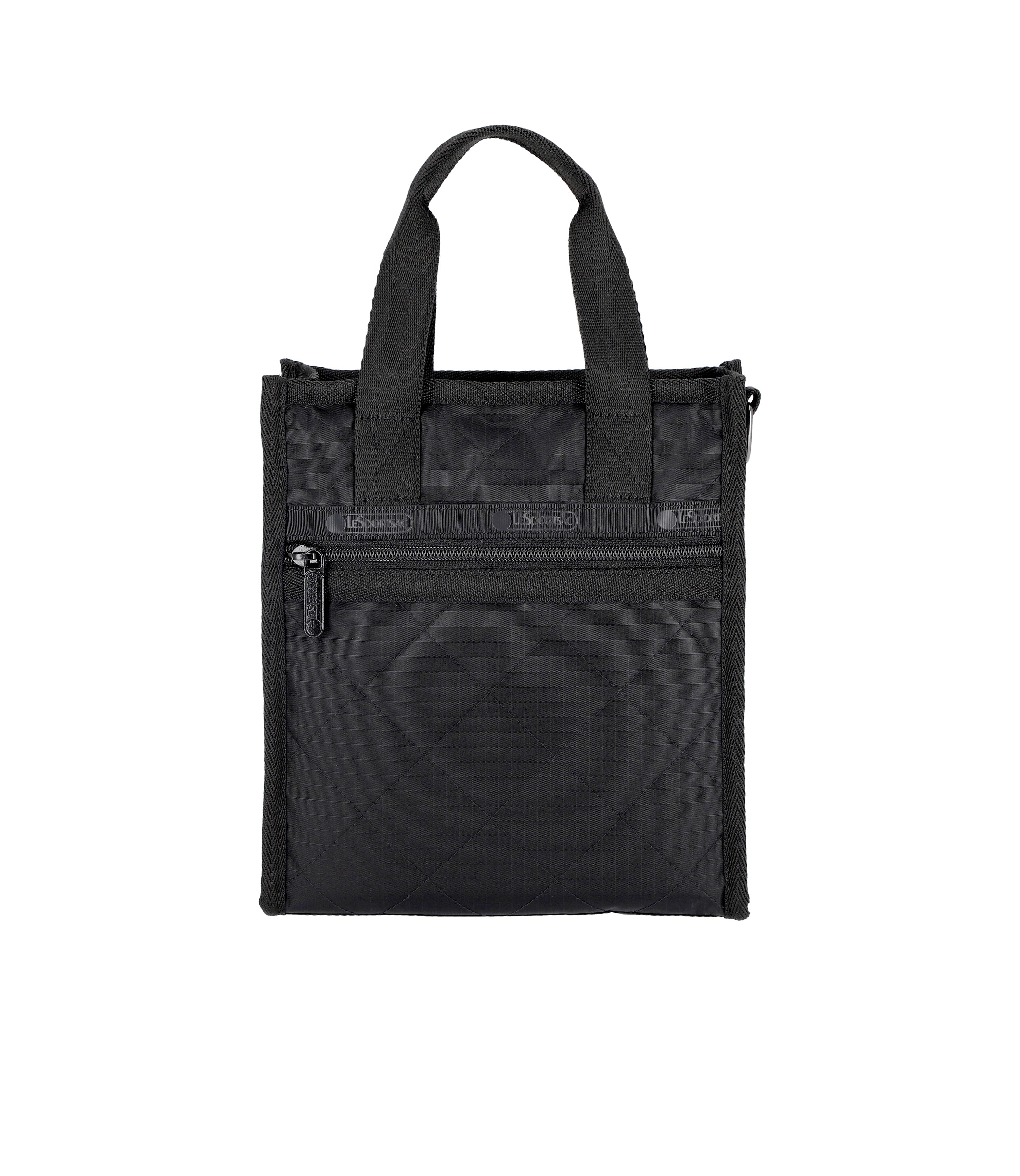 Chain Mini North/South Tote - Onyx Chain Quilt – LeSportsac