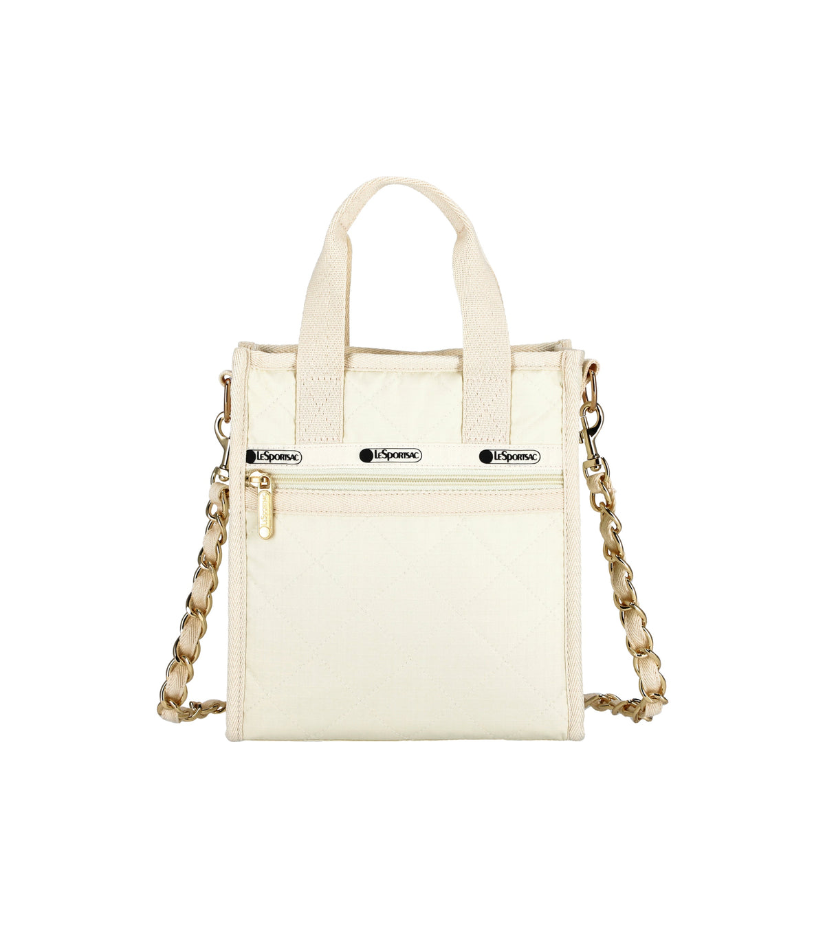 Chain Mini North/South Tote - Sandbar Chain Quilt – LeSportsac