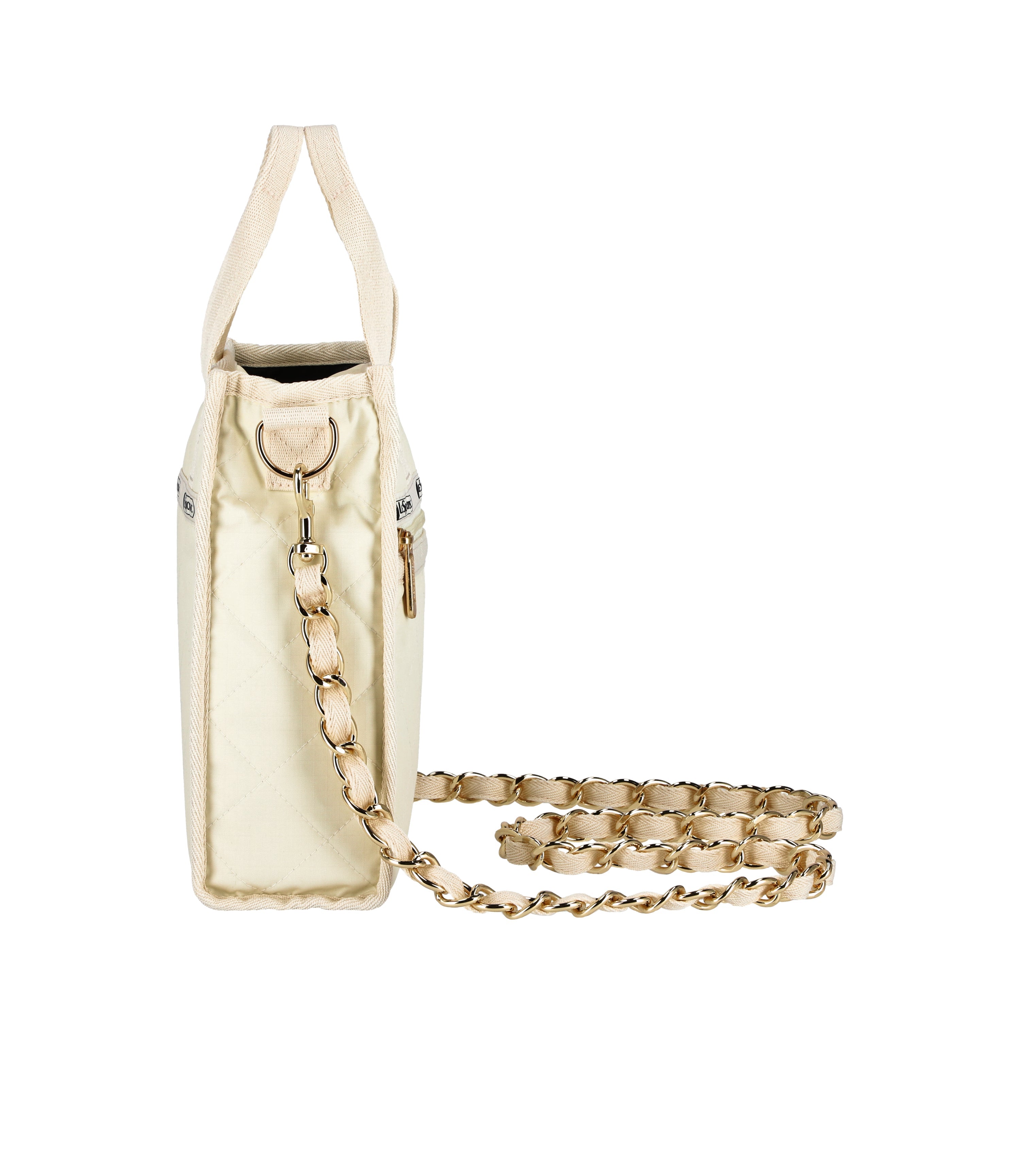 Chain Mini North/South Tote - Sandbar Chain Quilt – LeSportsac Chain Mini North/South Tote - Sandbar Chain Quilt – LeSportsac