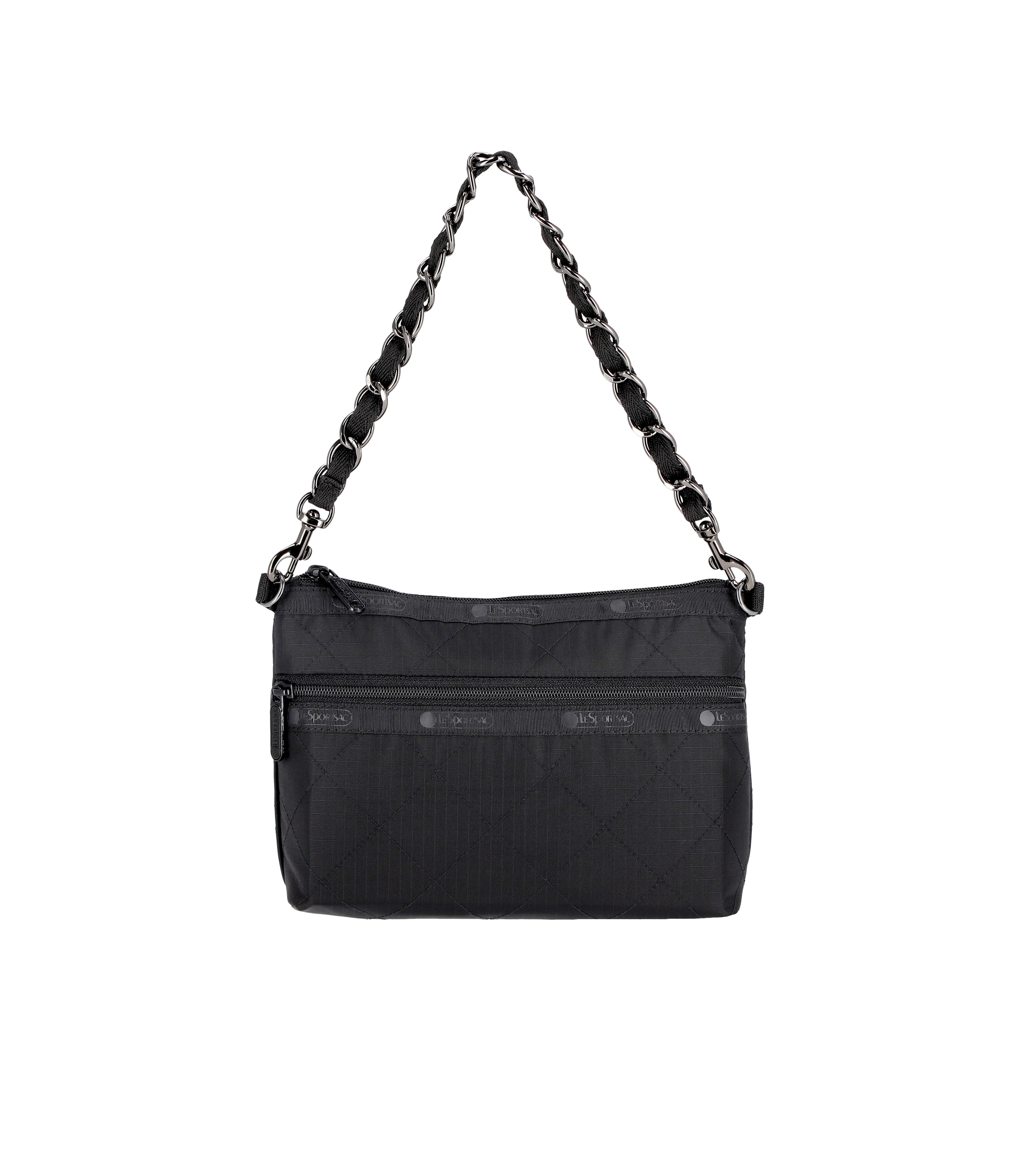 Chain Cosmetic Clutch - Onyx Chain Quilt – LeSportsac