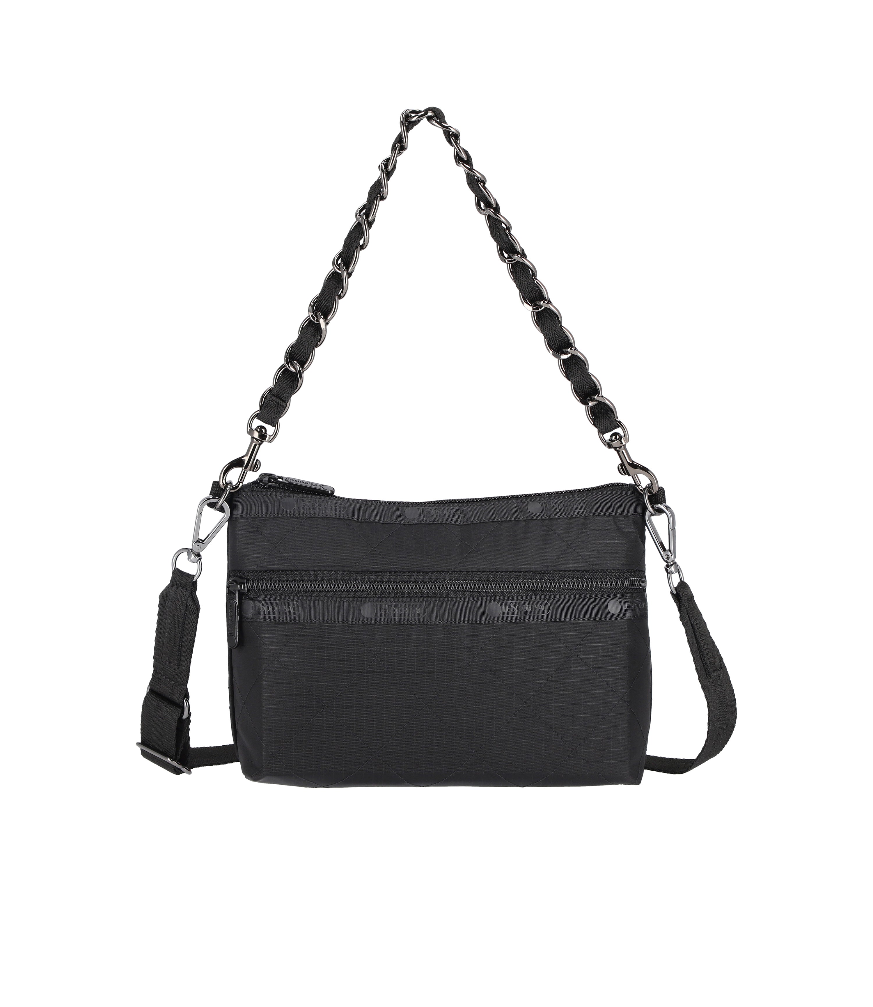 Chain Cosmetic Clutch - Onyx Chain Quilt – LeSportsac