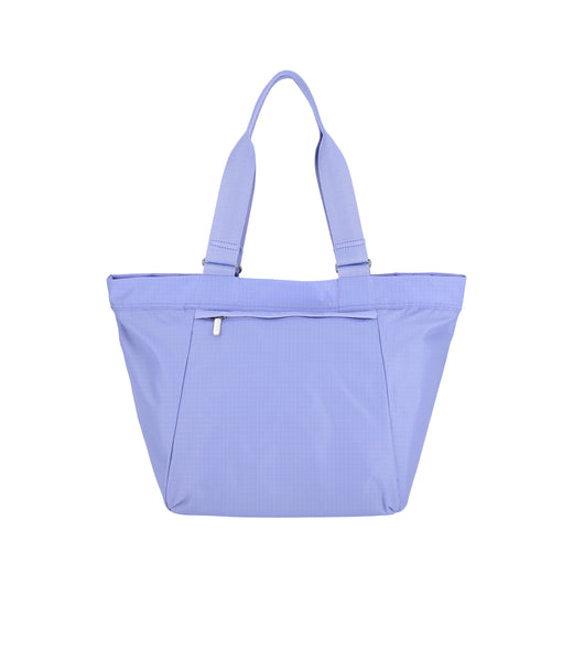 Medium East/West Tote - Periwinkle Dream solid – LeSportsac