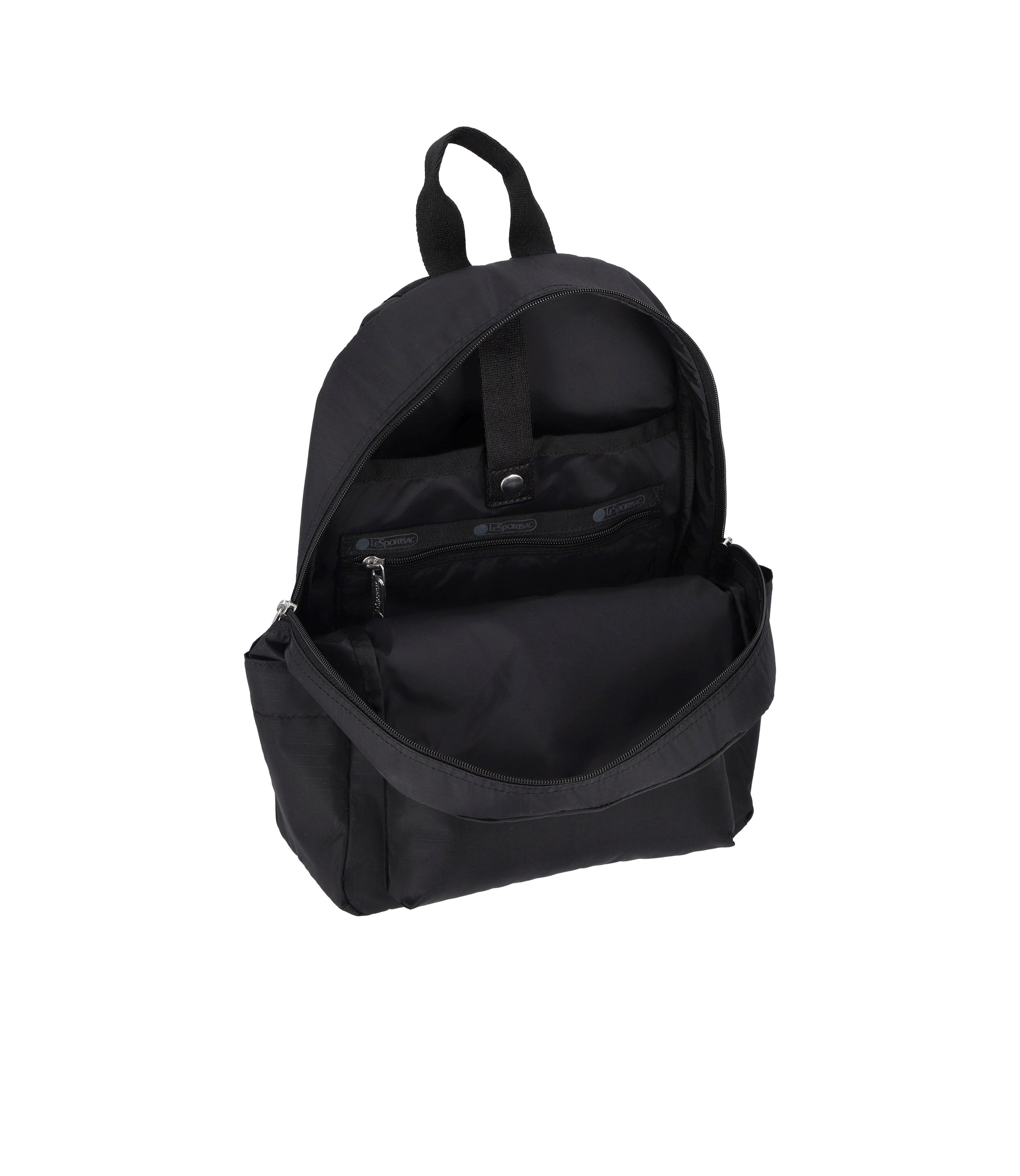 Small Everyday Backpack - Black solid – LeSportsac