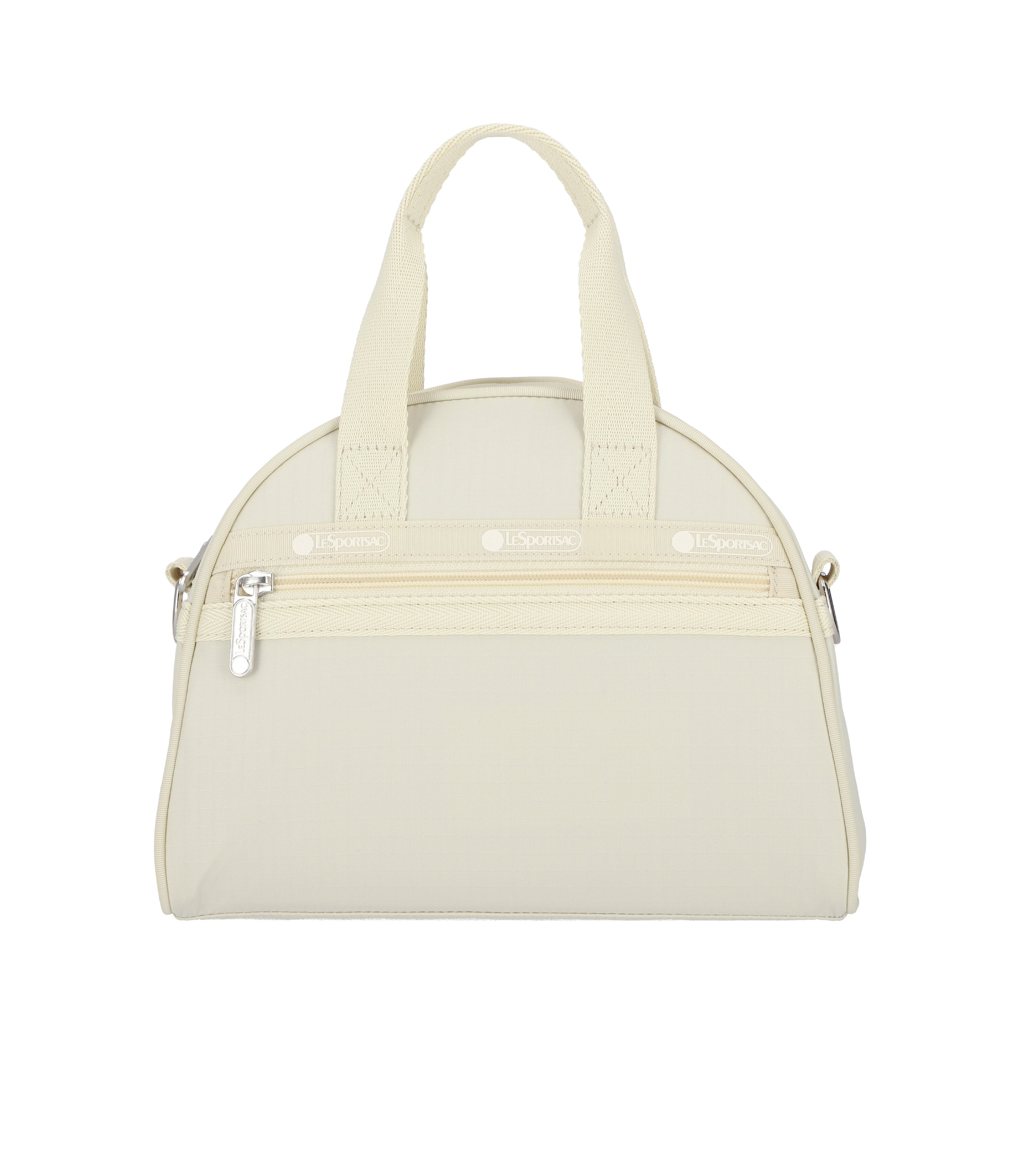 Round Small Satchel - Biscuit Beige solid – LeSportsac
