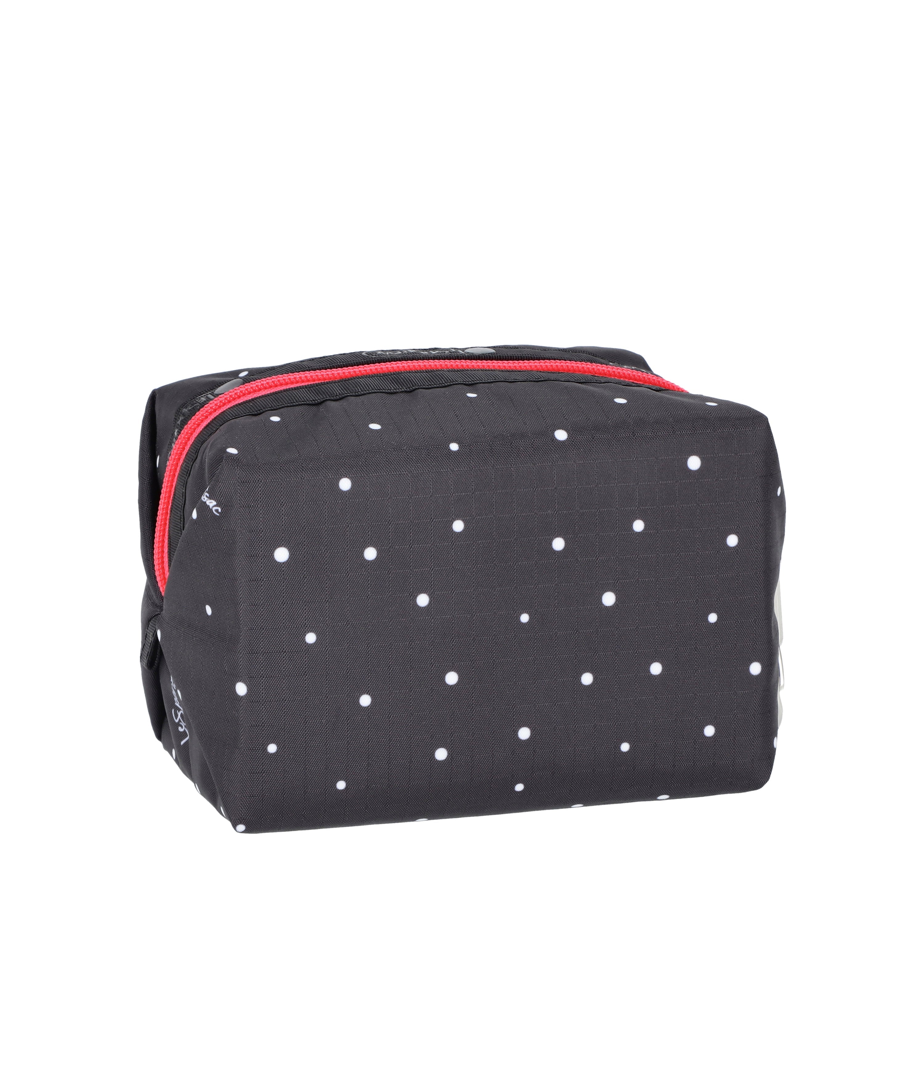 LAPIIS ツナギ　ブラック Small Zip Pouch - Bliss Dots Accessory Pink – LeSportsac