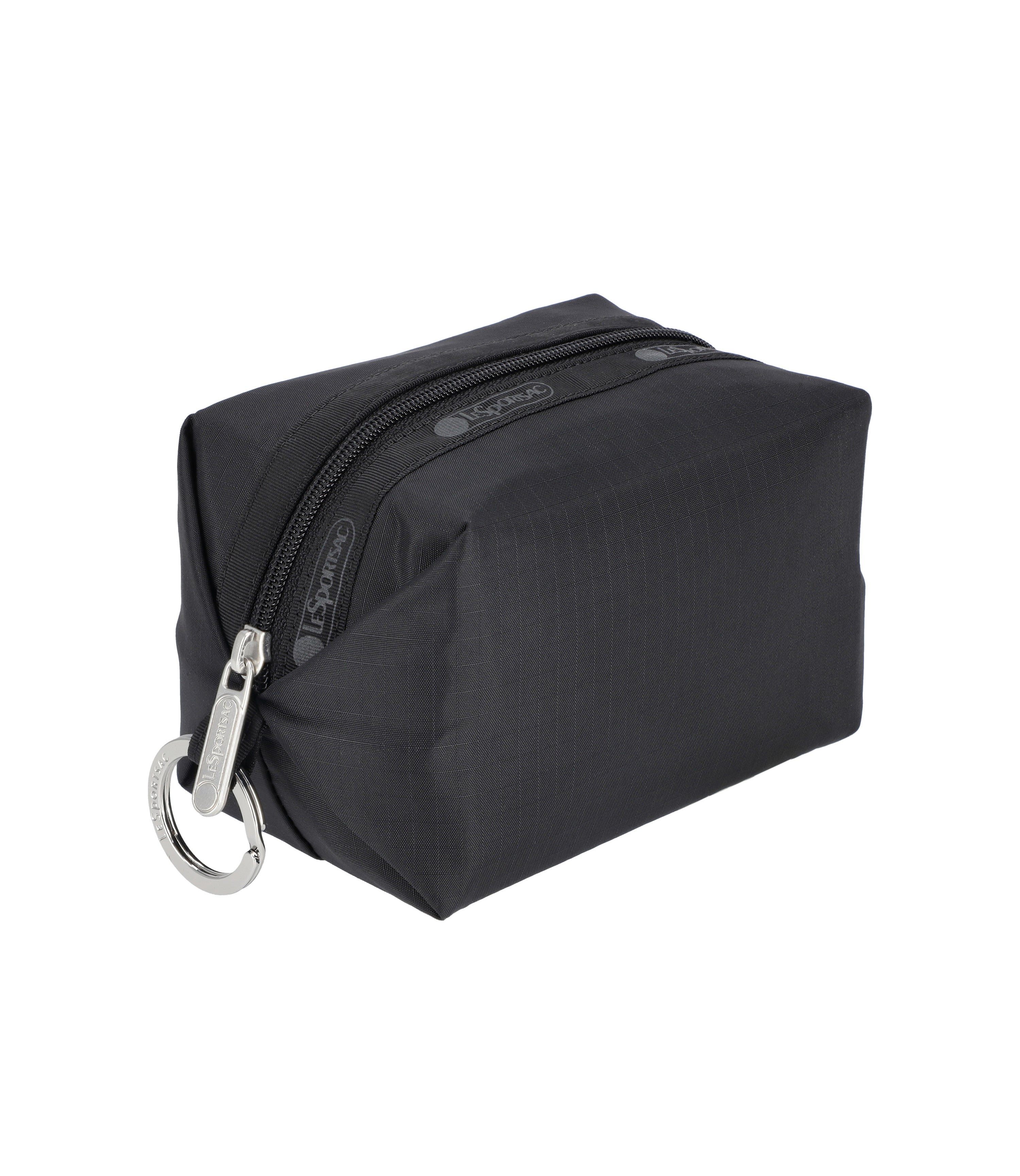 Small Zip Pouch - Black solid – LeSportsac