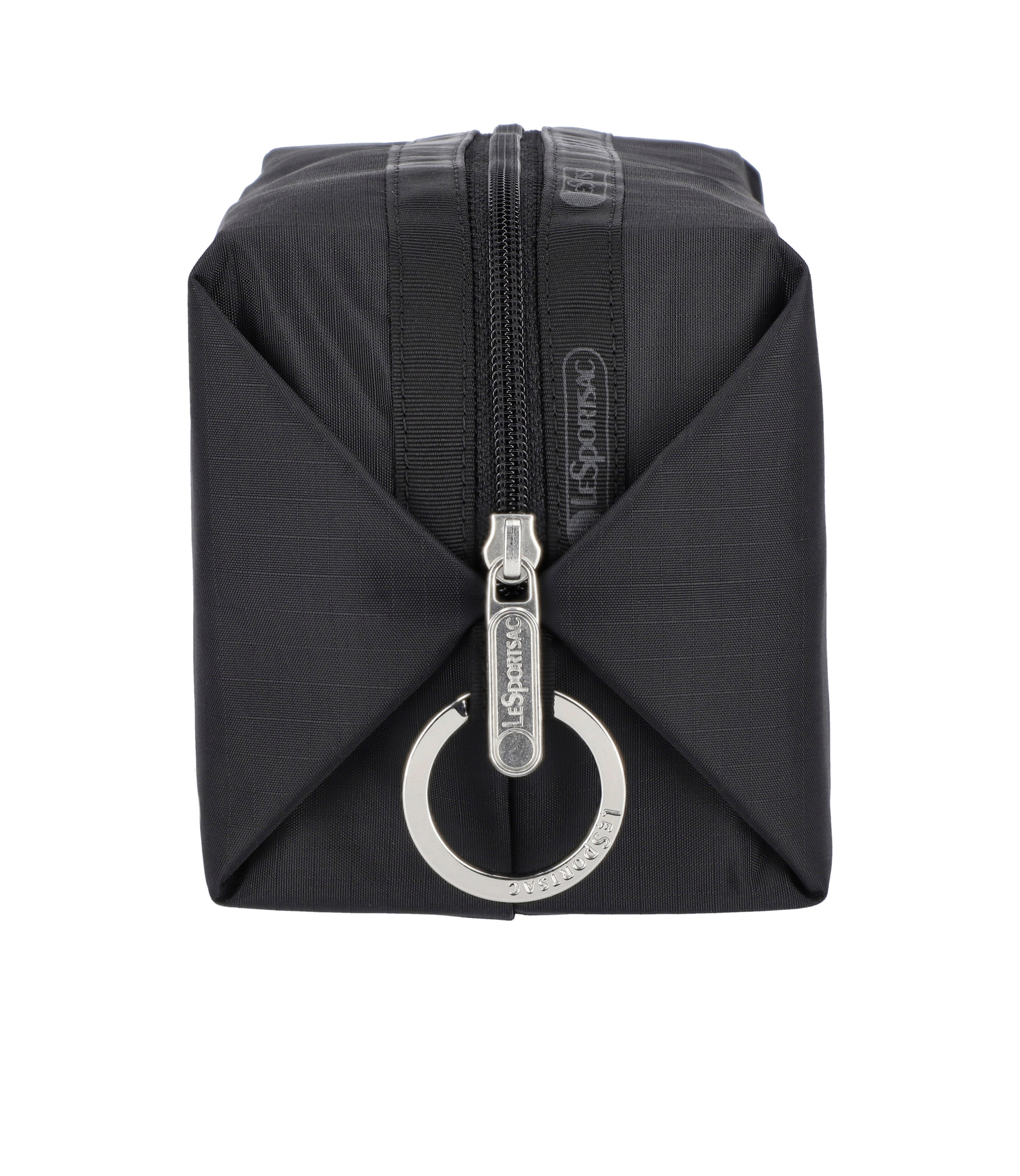 Large Zip Pouch - Black solid – LeSportsac