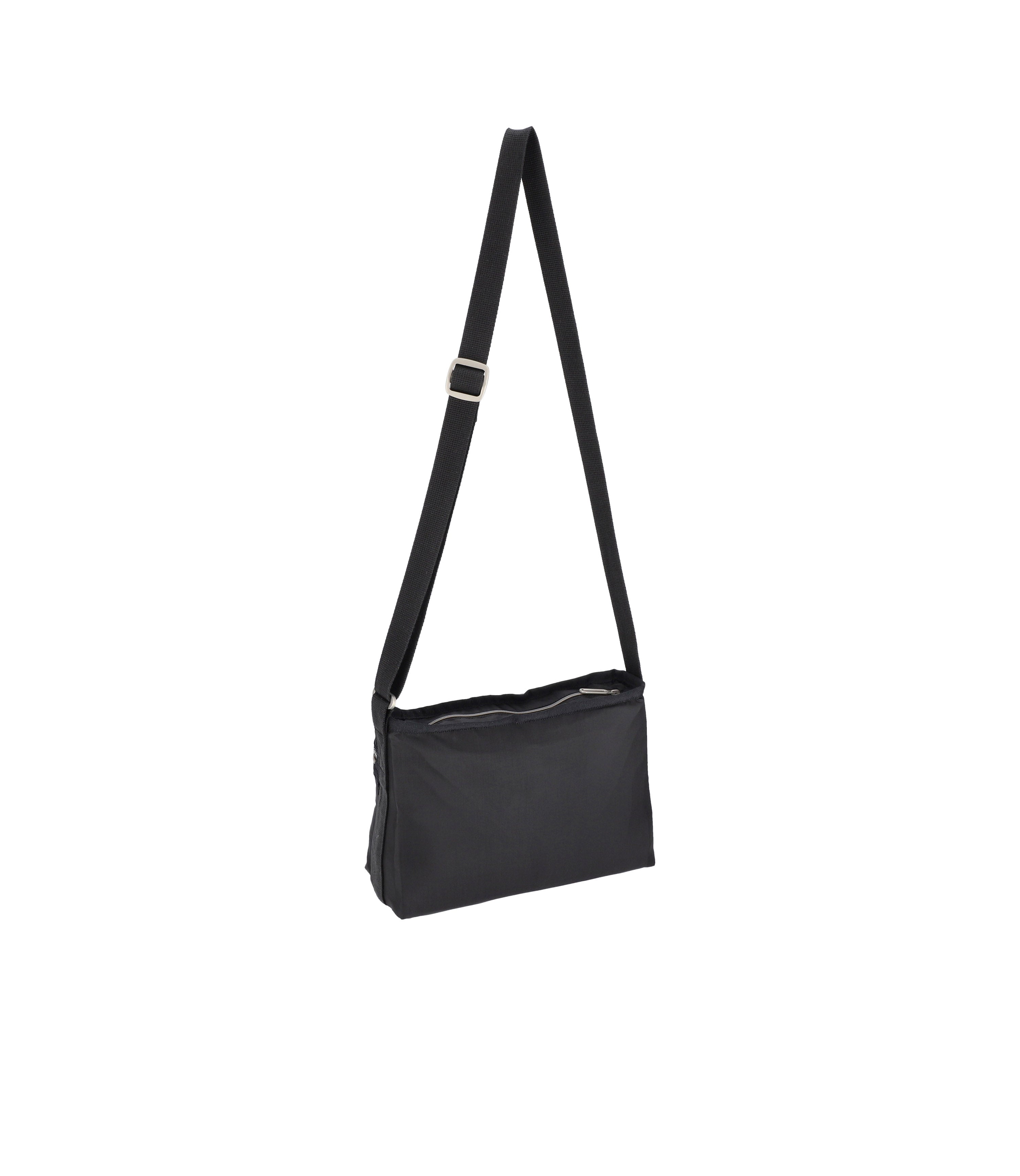 ぽんこ　1206060 Essential Zip Crossbody - Black C – LeSportsac