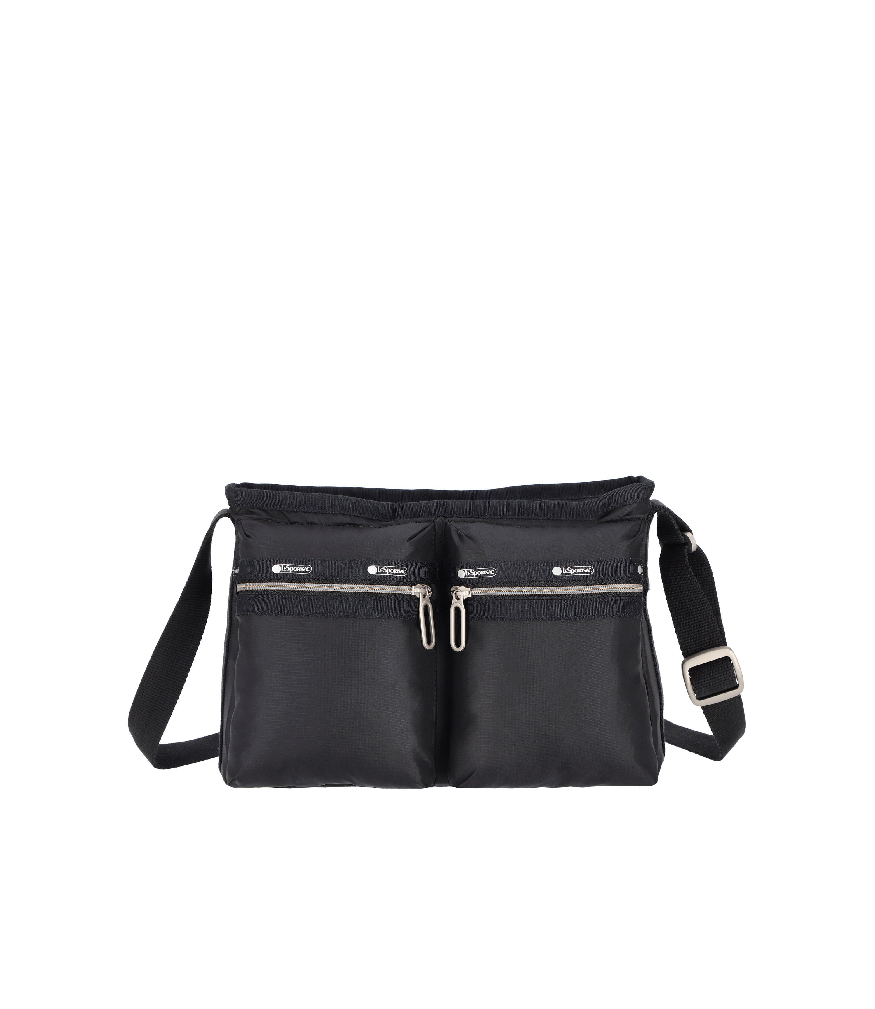 ぽんこ　1206060 Essential Zip Crossbody - Black C – LeSportsac