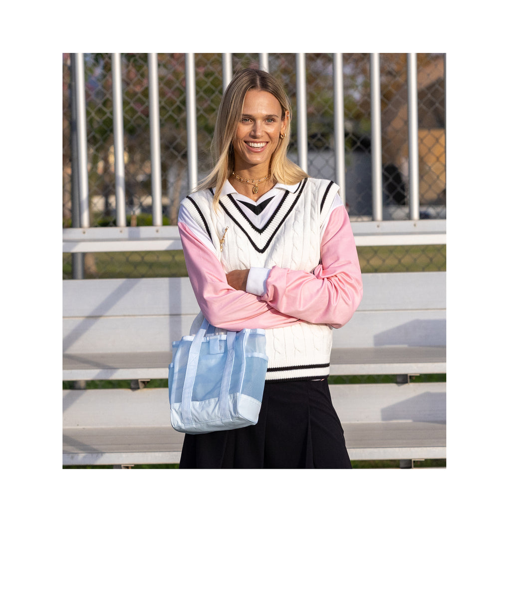 Sheer Medium Open Tote - 29778180702256