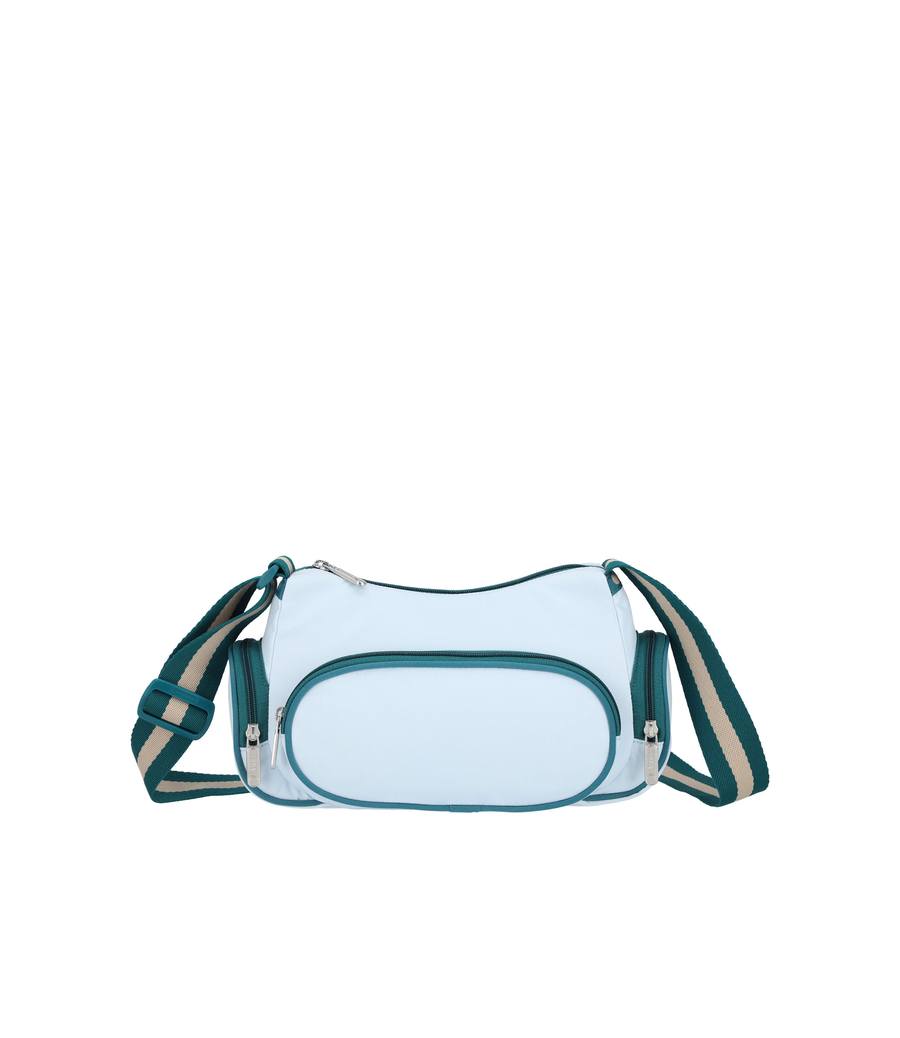 3-Pocket Shoulder Bag - Spectator Clear Sky/Teal – LeSportsac